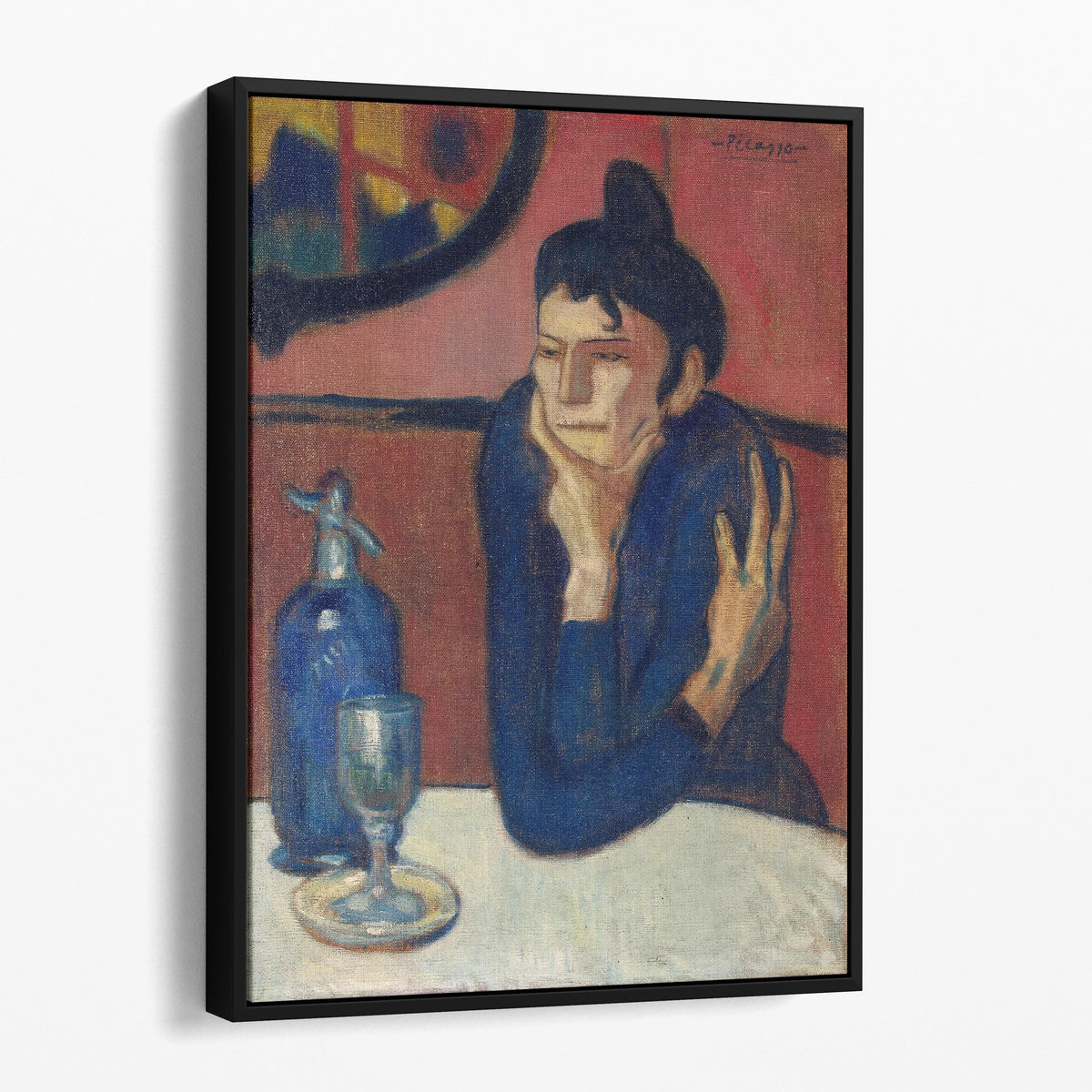 Femme Cafe - Absinthe Drinker 1901 by Pablo Picasso