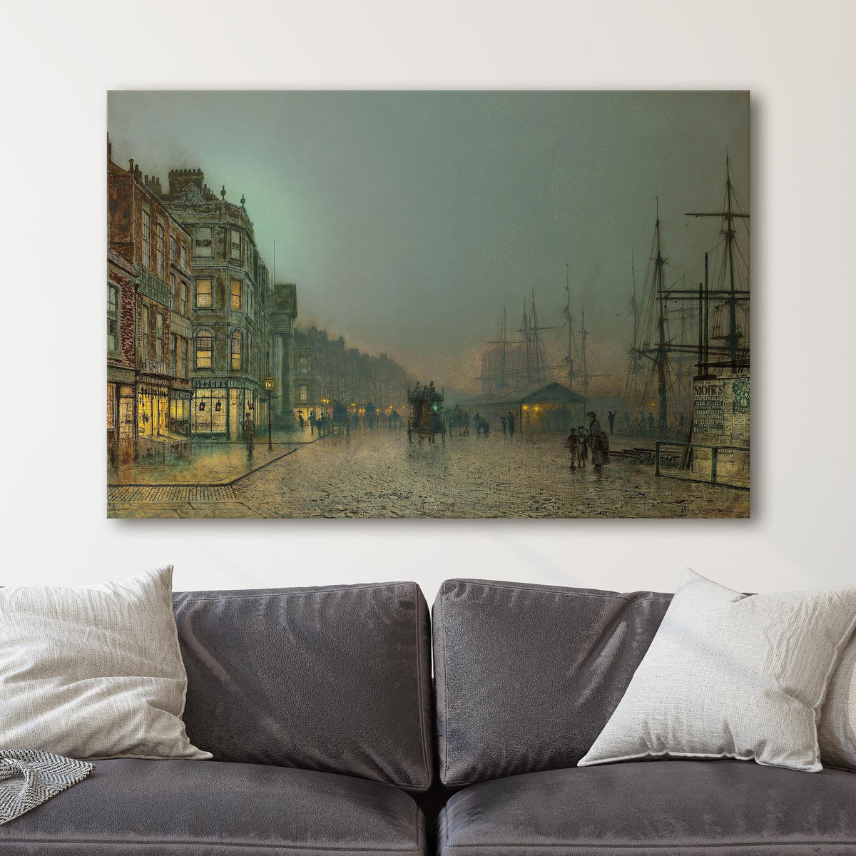 Liverpool Lights - John Atkinson Grimshaw