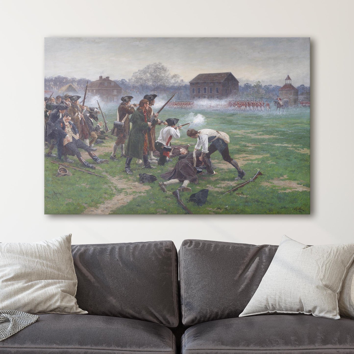 The Battle of Lexington by William Barnes Wollen