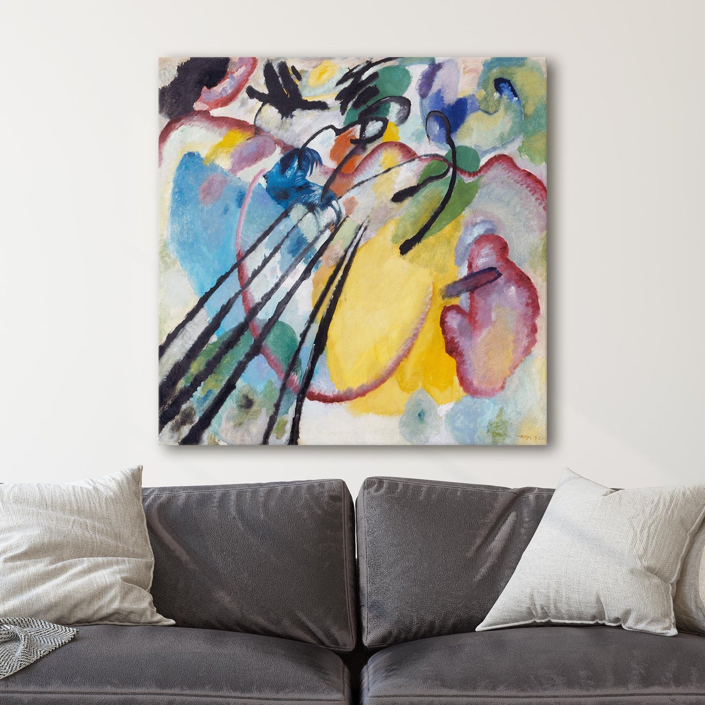 Improvisation 26 (Rowing) by Kandinsky