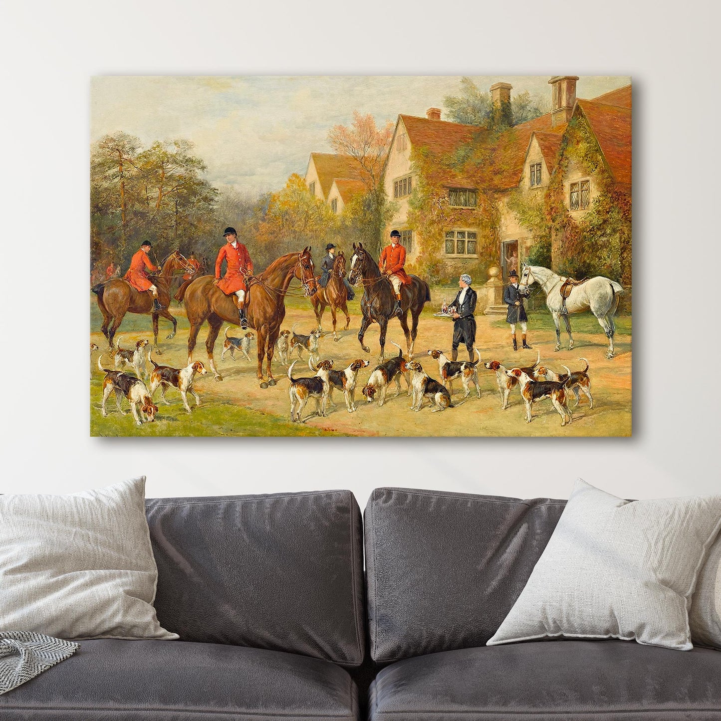 Going to the Meet - Heywood Hardy