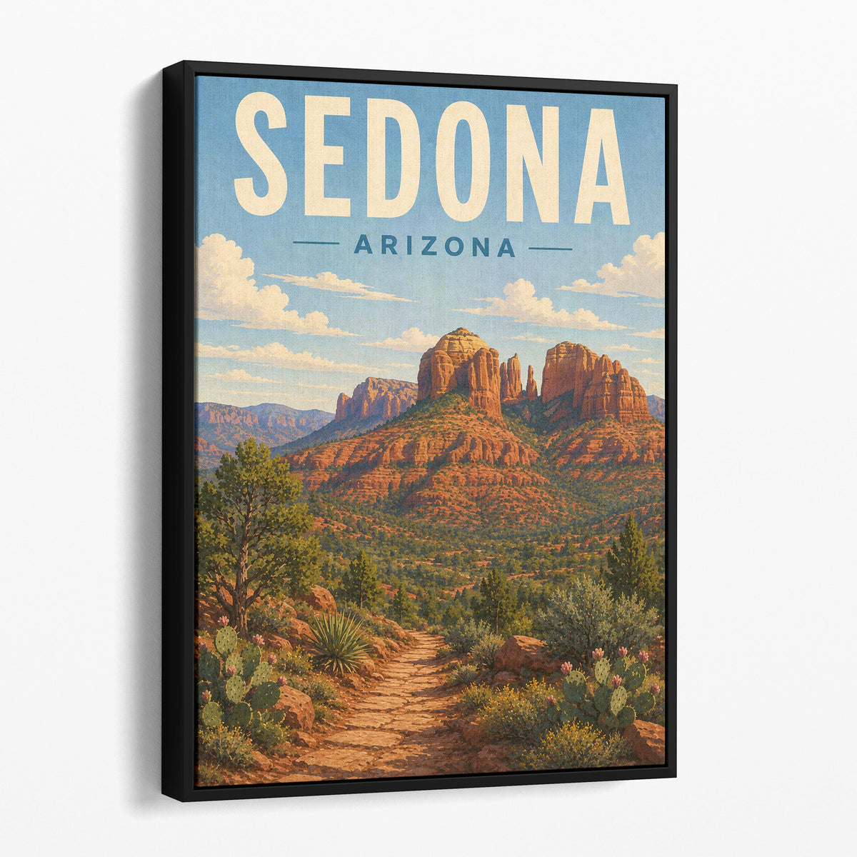 Sedona Arizona Travel Poster