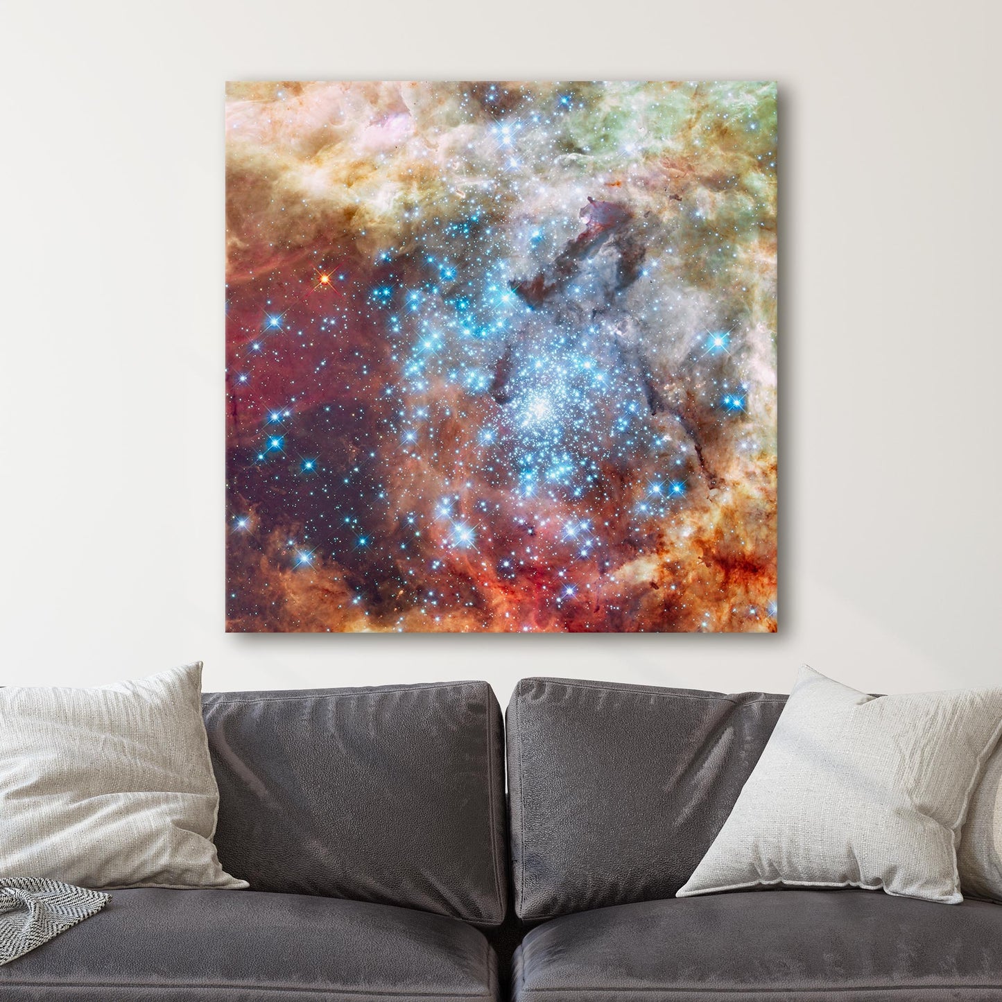 Star Cluster on Collision Course (NASA Hubble Space Telescope)