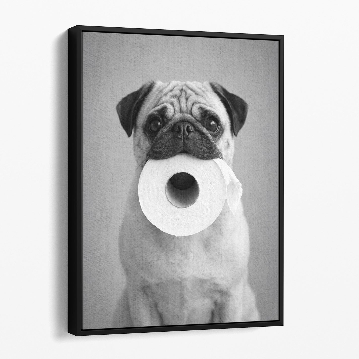 Pug Dog Toilet Paper