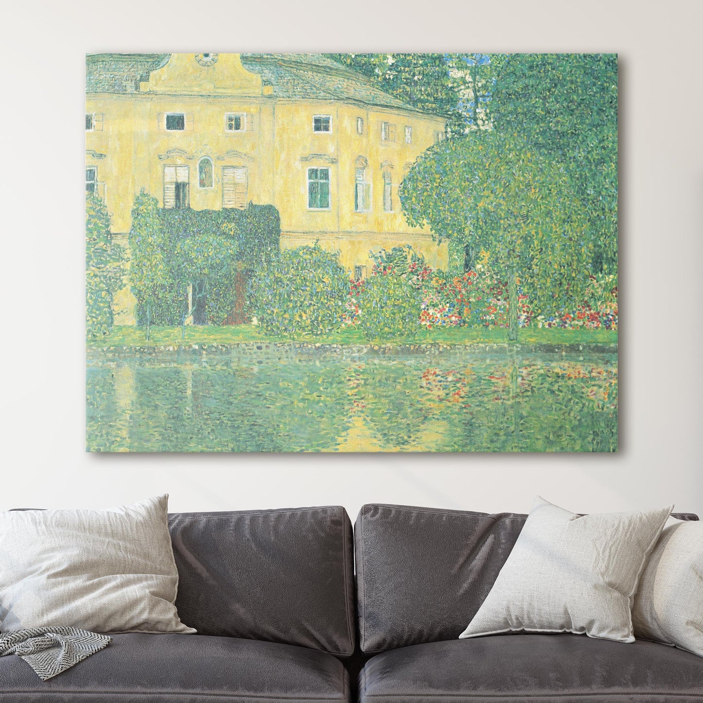 Schloss Kammer am Attersee IV by Gustav Klimt