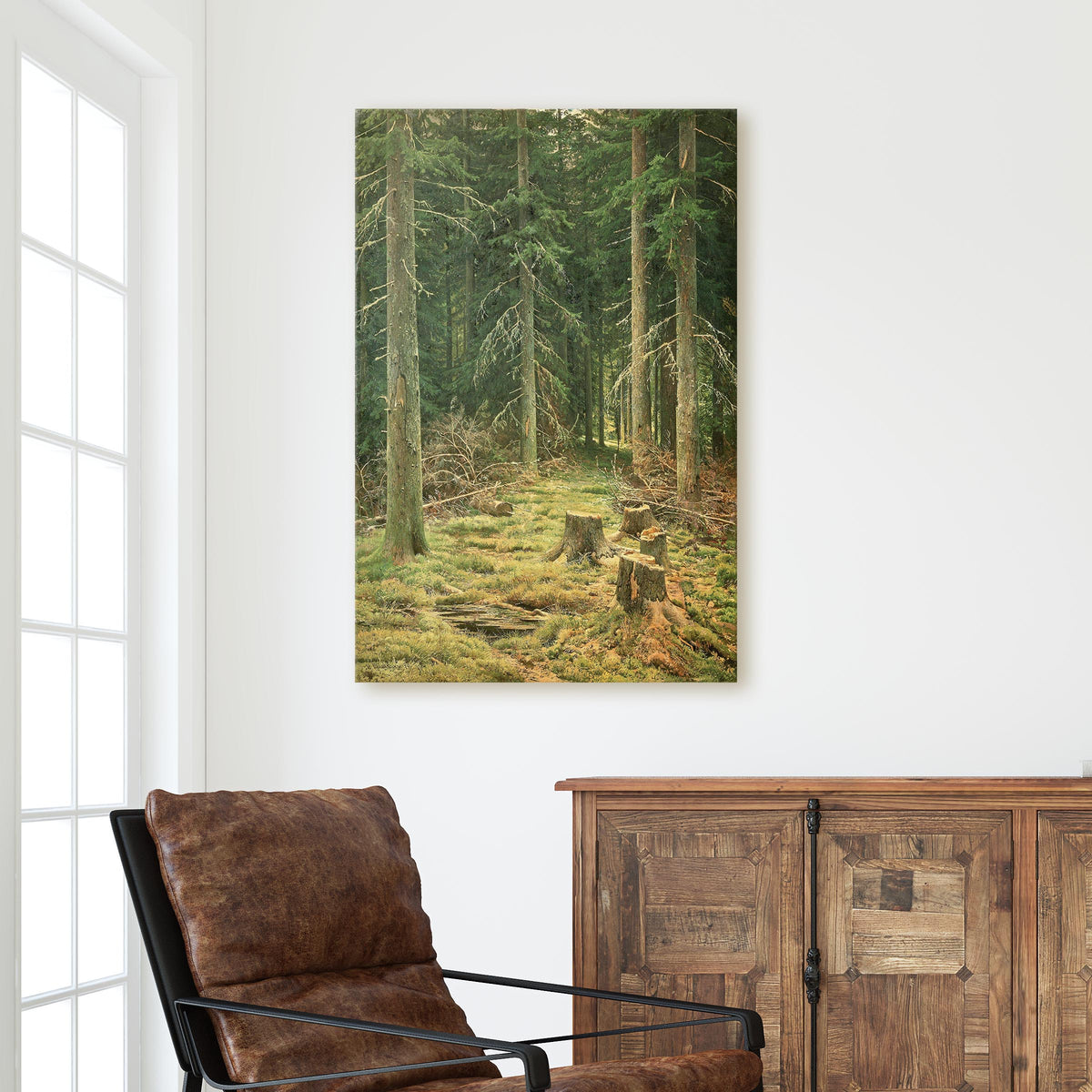 Coniferous Forest (1873) - Ivan Shishkin