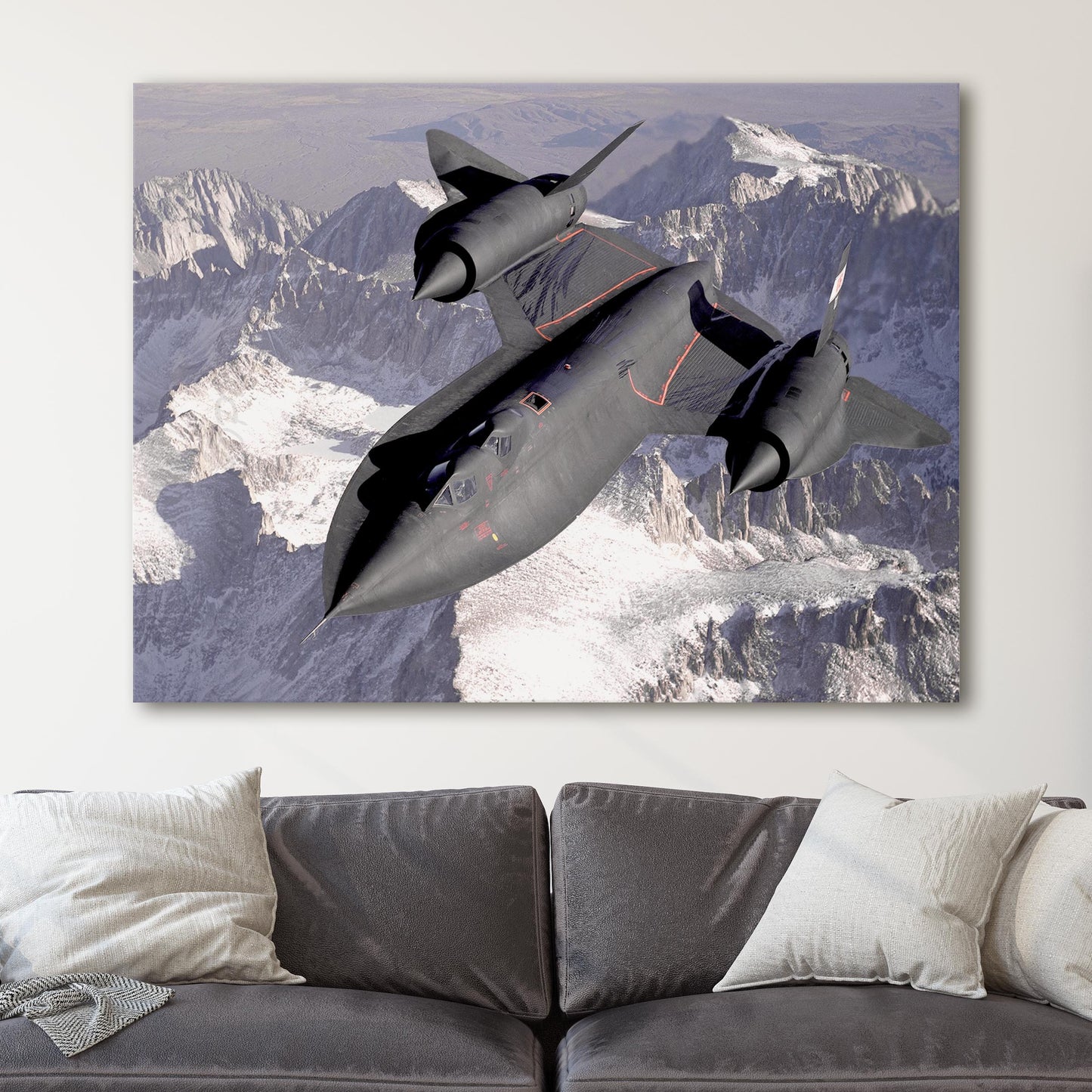 Lockheed SR 71 Blackbird Airplane