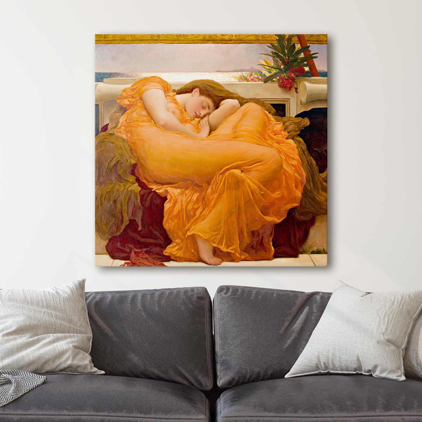 Flaming June by Frederic Lord Leighton
