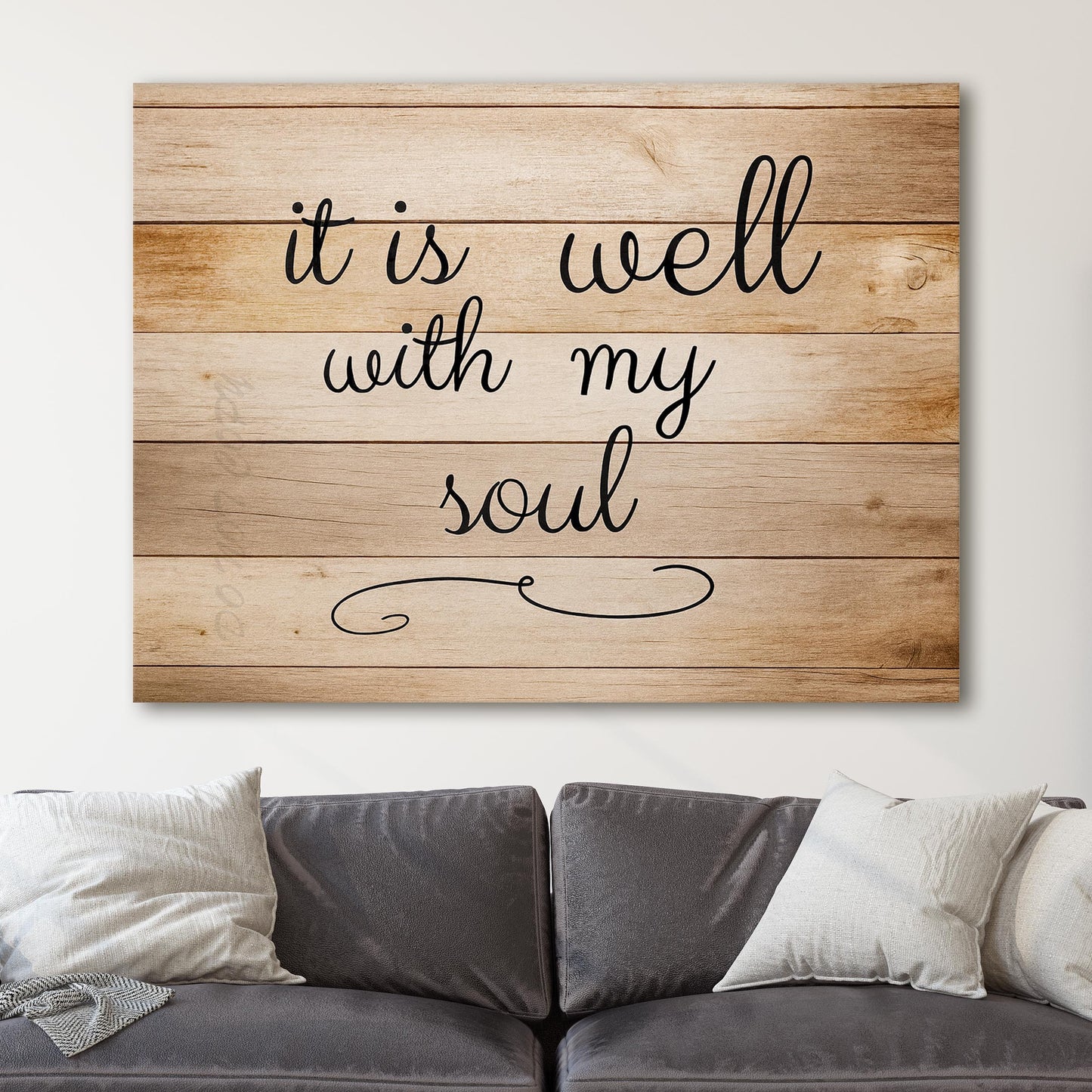 It Is Well With My Soul Wall Sign