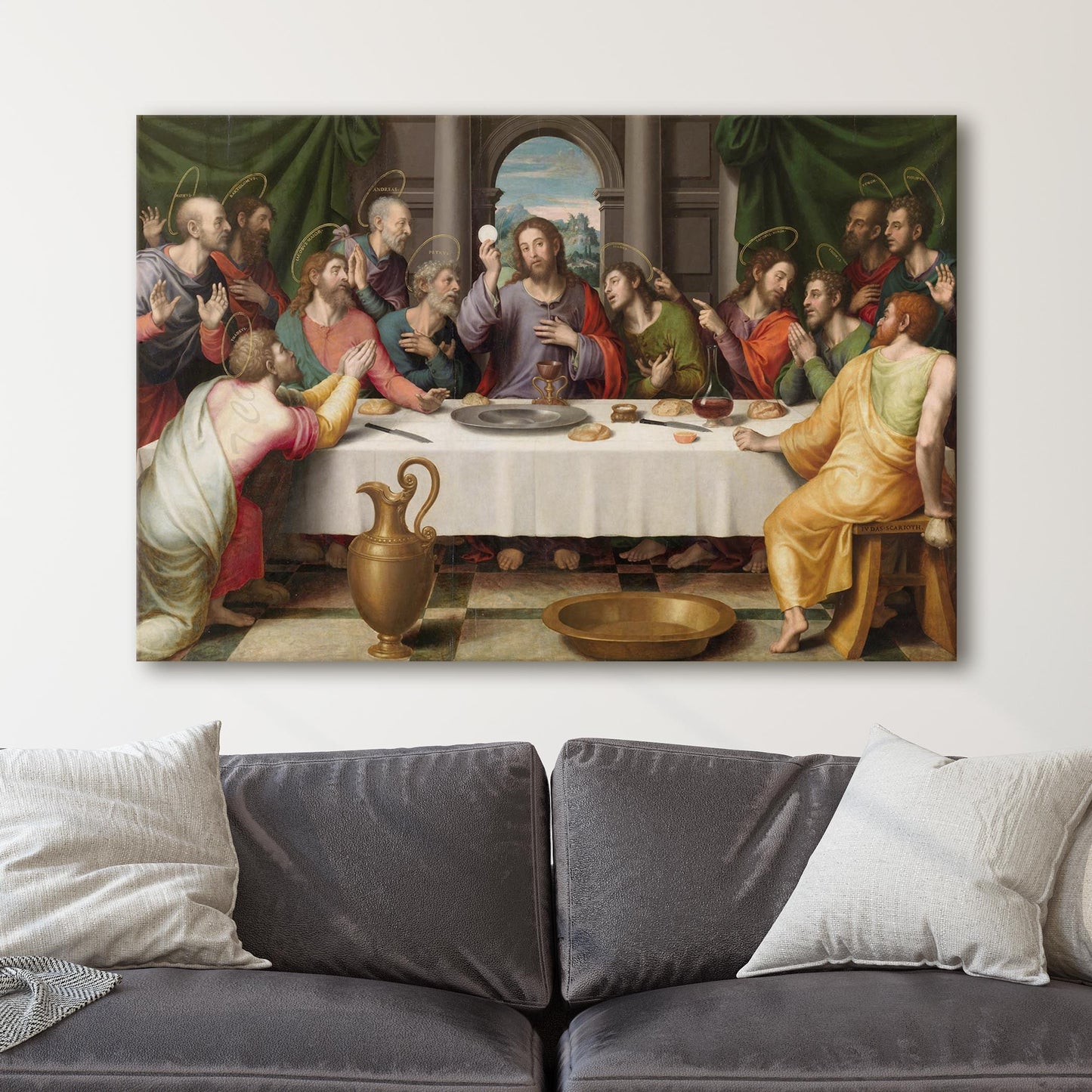 The Last Supper by Joan de Joanes
