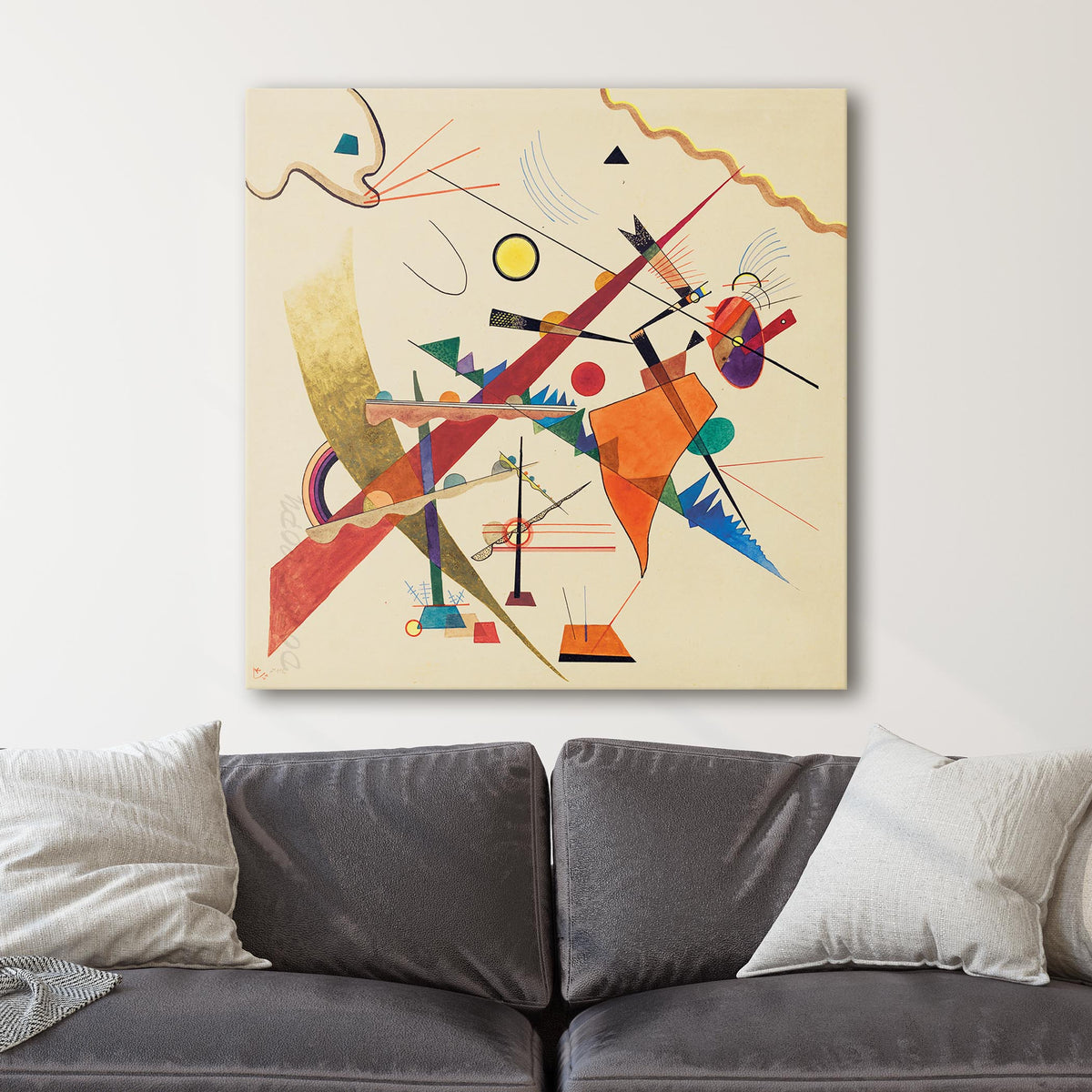 Dreary Ascension - Wassily Kandinsky