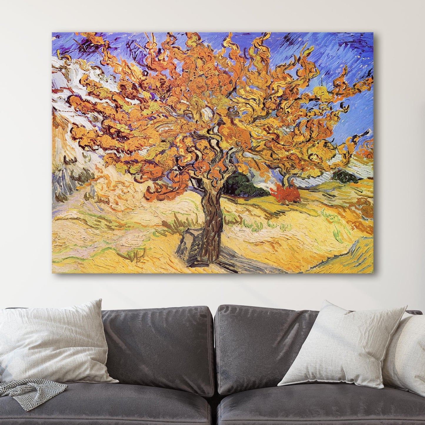 The Mulberry Tree 1889 by Van Gogh