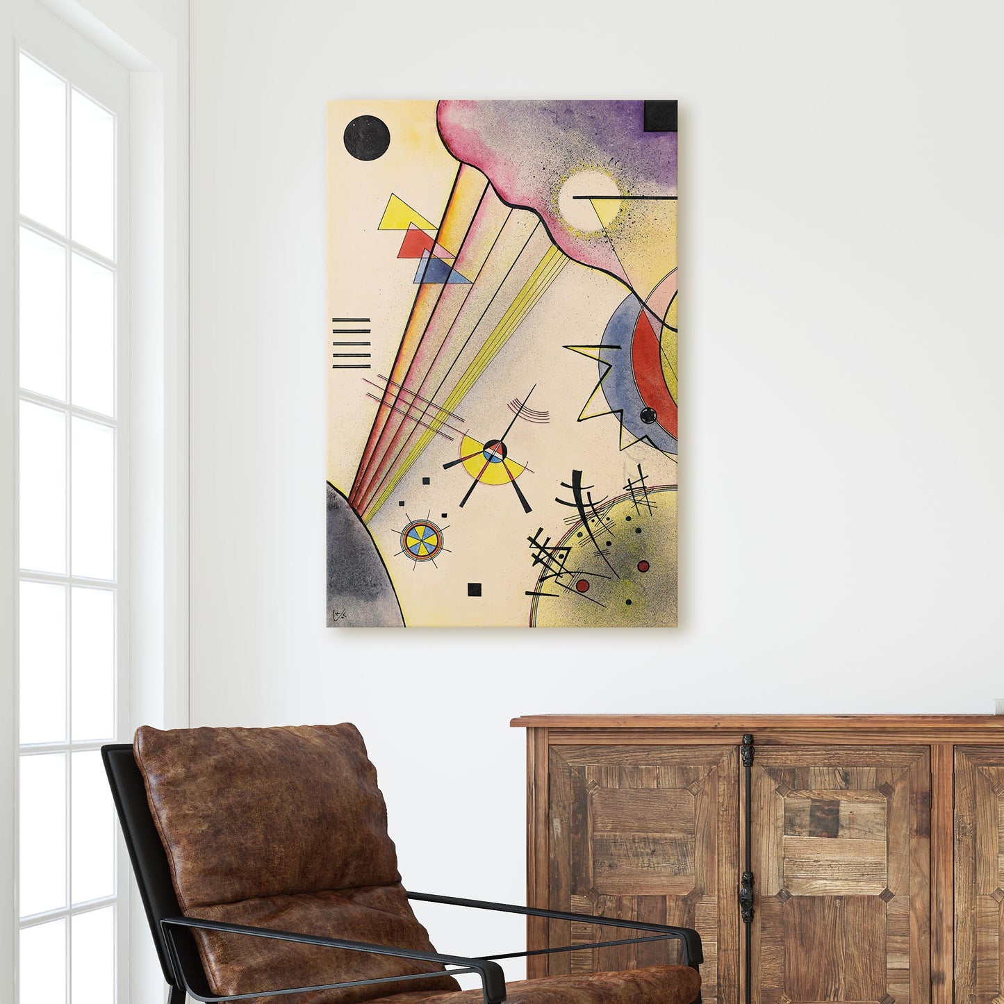 Deutliche Verbindung (Clear Connection) (1925) - Kandinsky