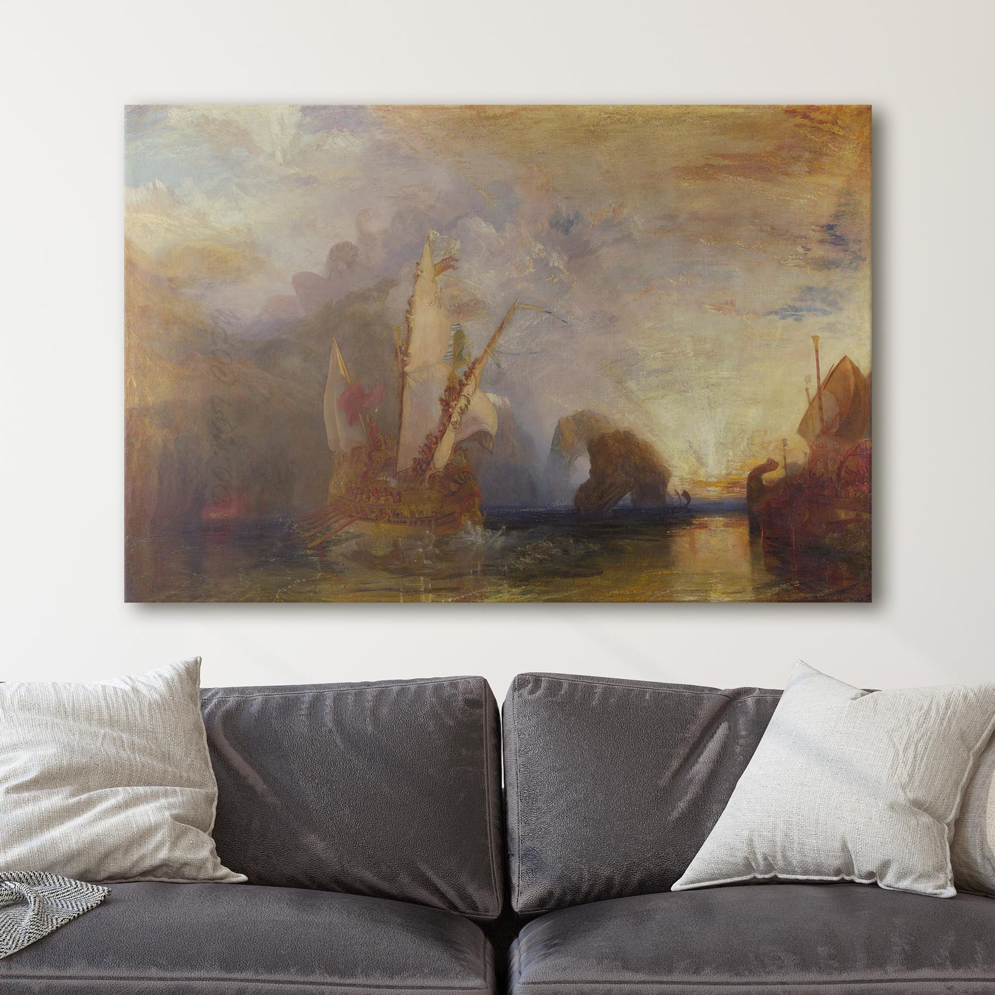 Ulysses Deriding Polyphemus - J.M.W. Turner