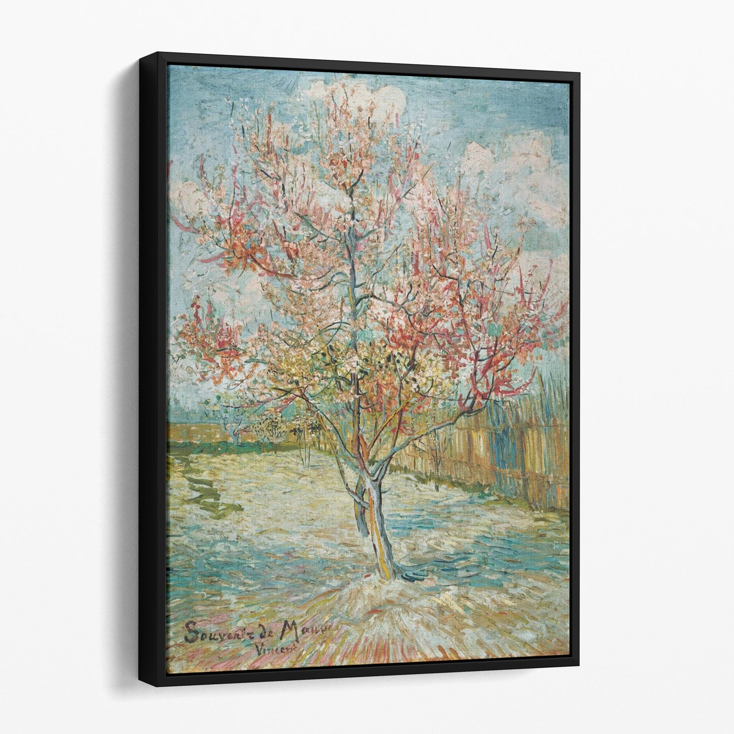 Peach Blossoming (Souvenir de Mauve), 1888 by Vincent Van Gogh