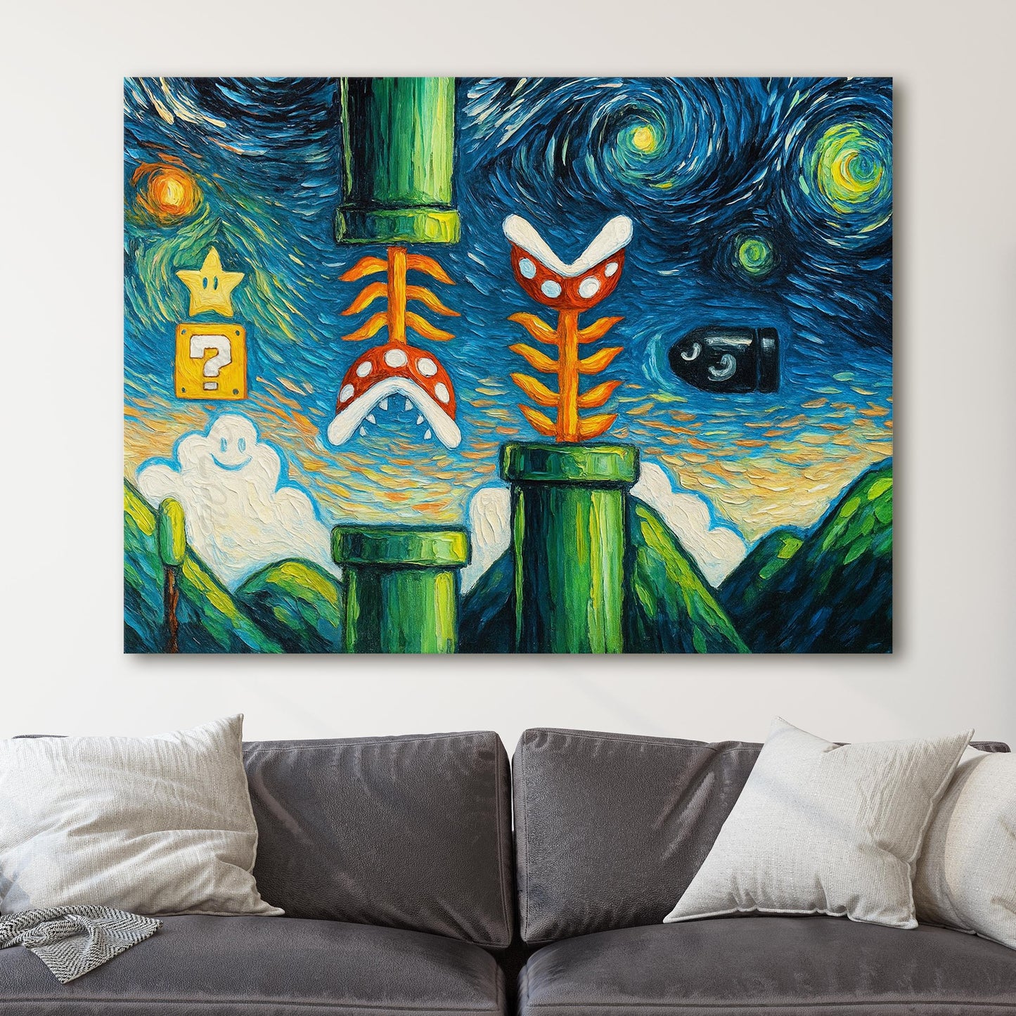 Super Mario Van Gogh