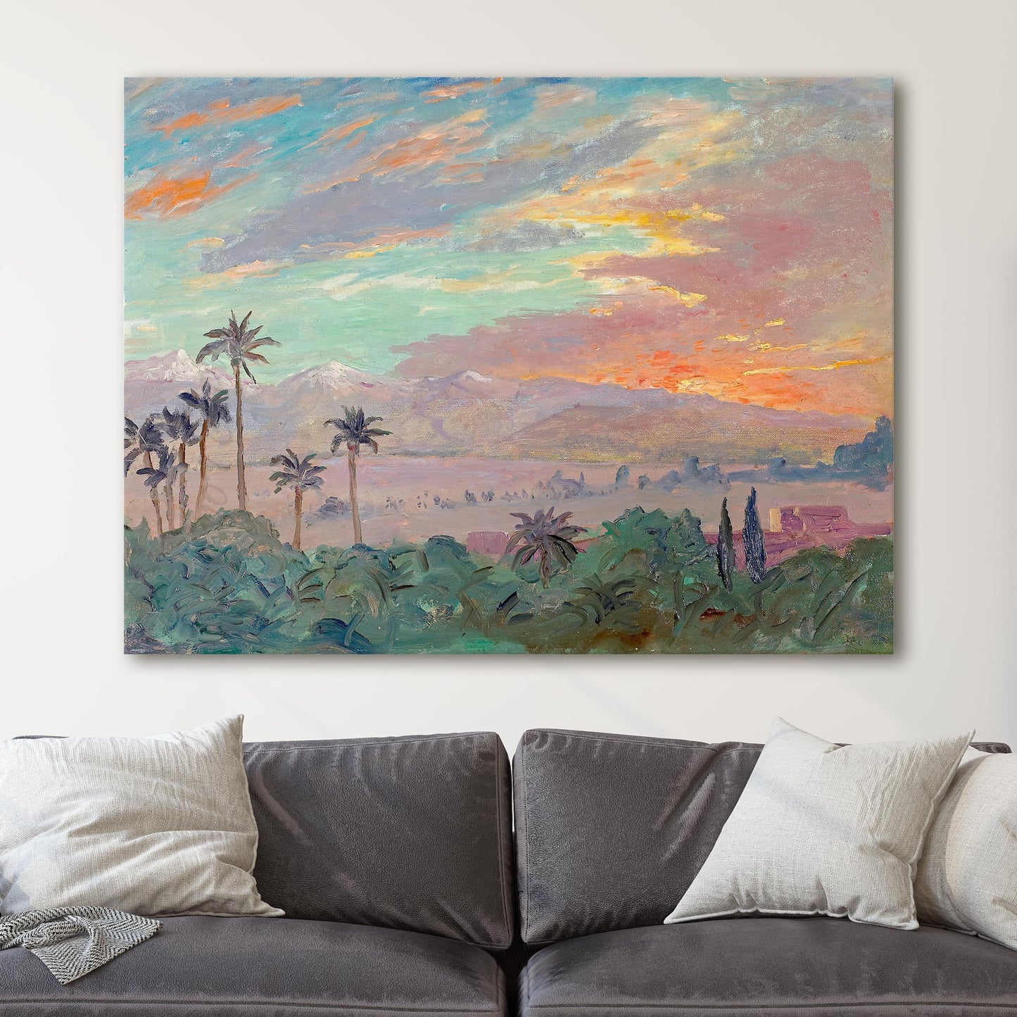 Sunset over the Atlas Mountains, Marrakech - Winston Churchill