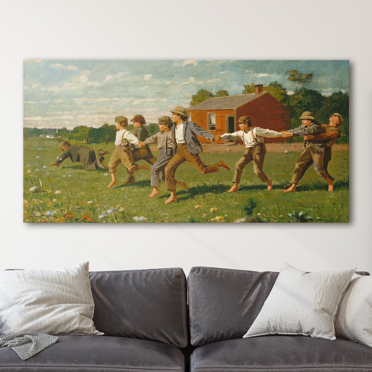 Snap the Whip by Winslow Homer