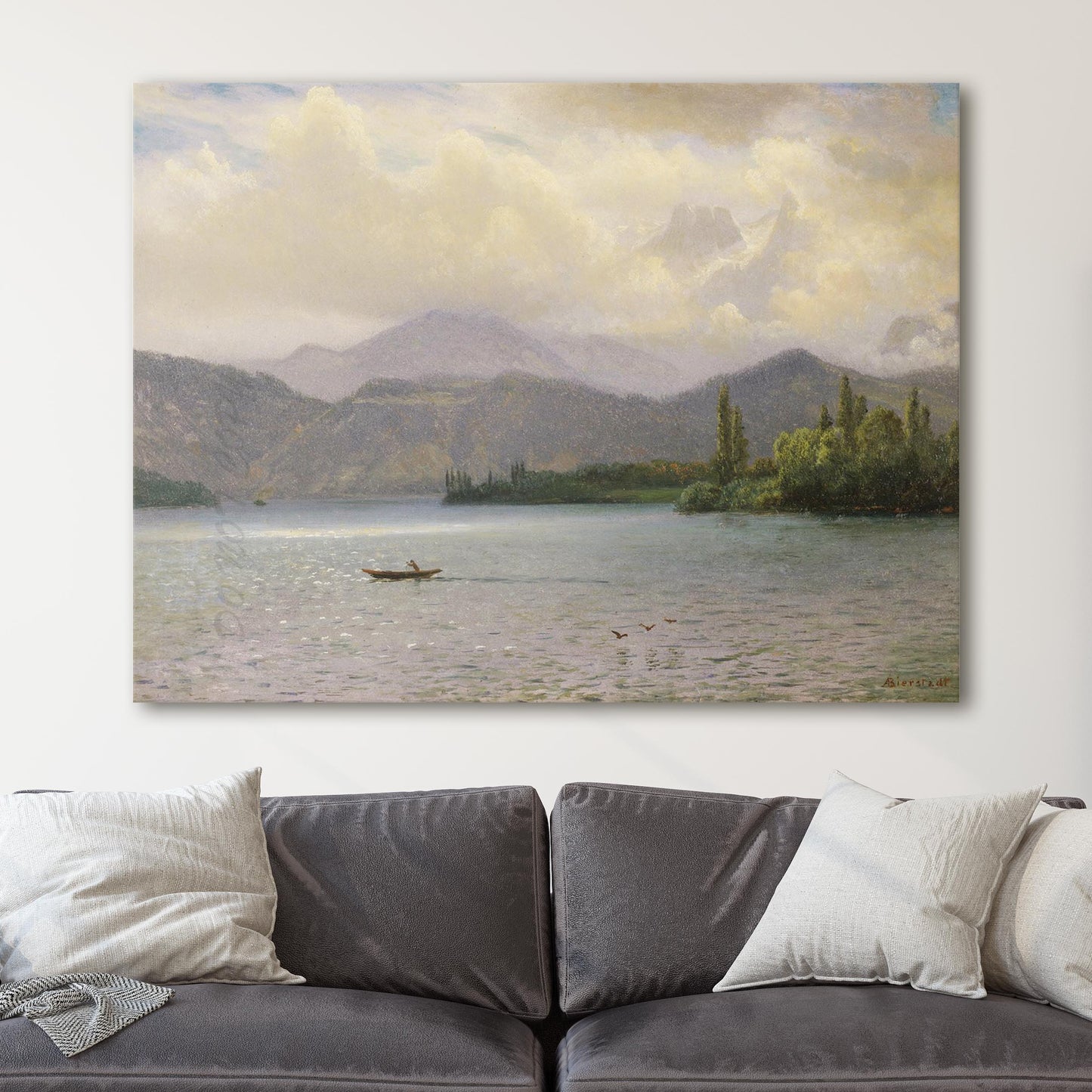 Lake Tahoe by Albert Bierstadt