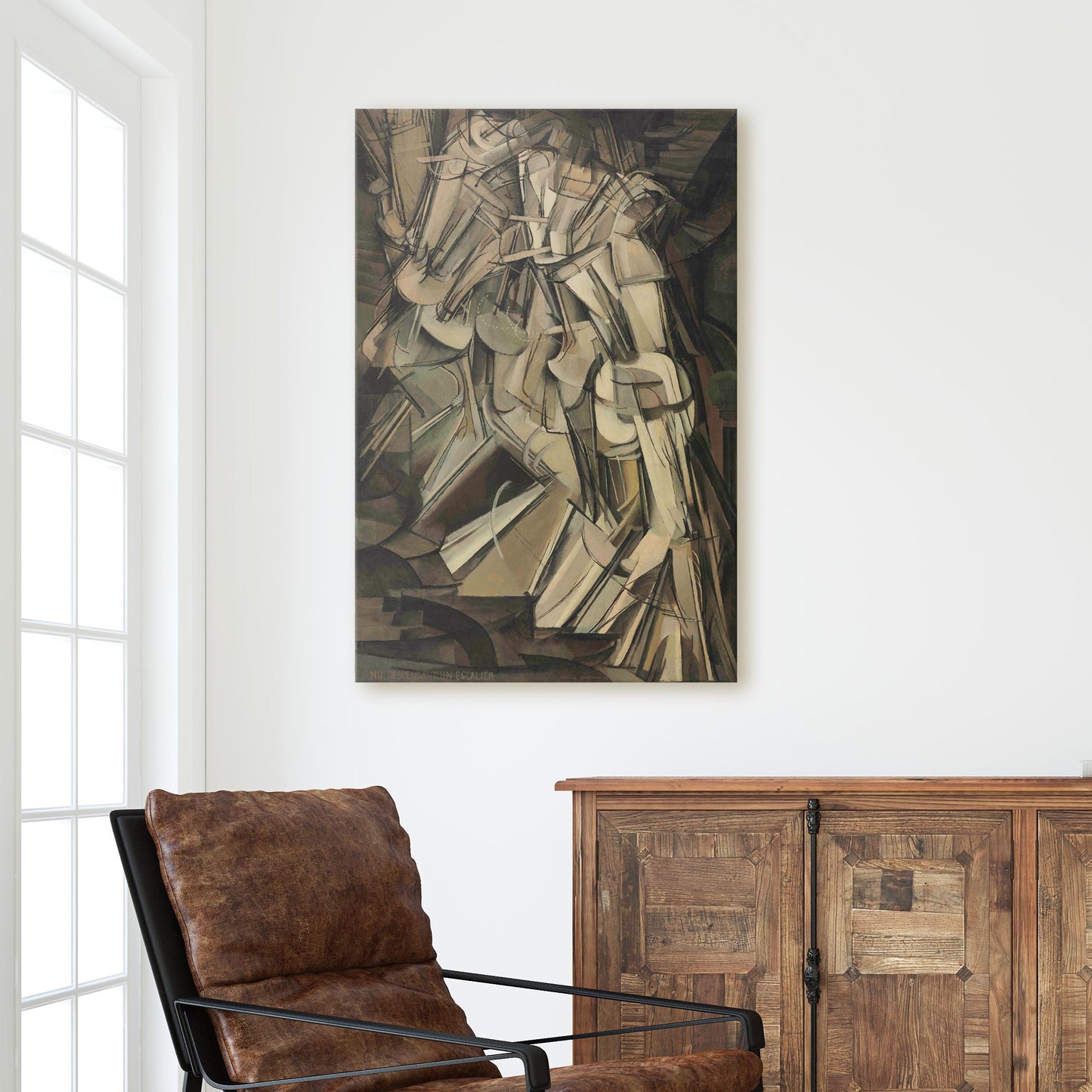 Nude Descending a Staircase, No. 2 by Marcel Duchamp