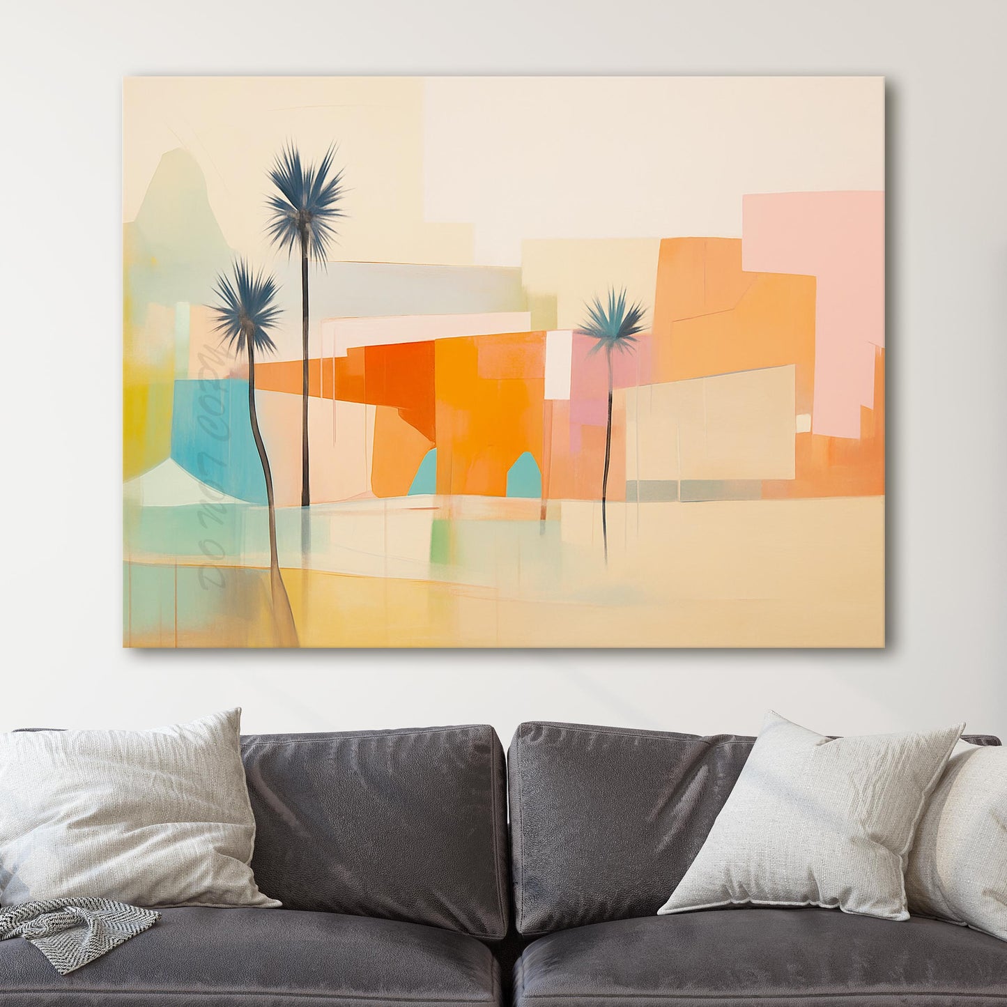 Mid Century Modern Landscape