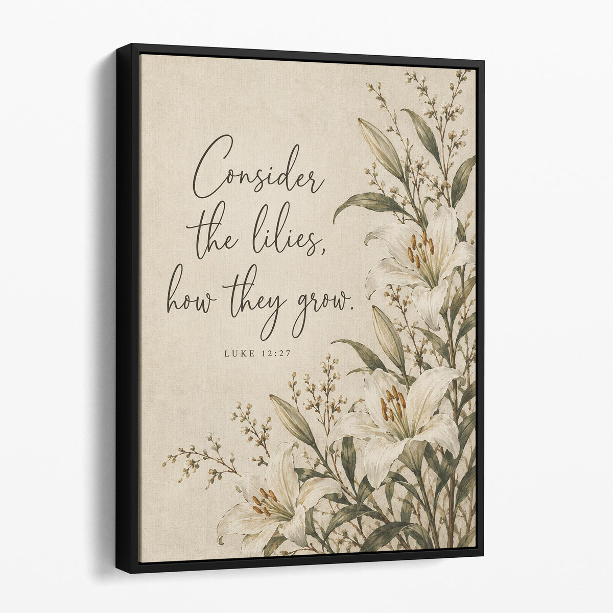Consider The Lilies, How They Grow - Luke 12:27