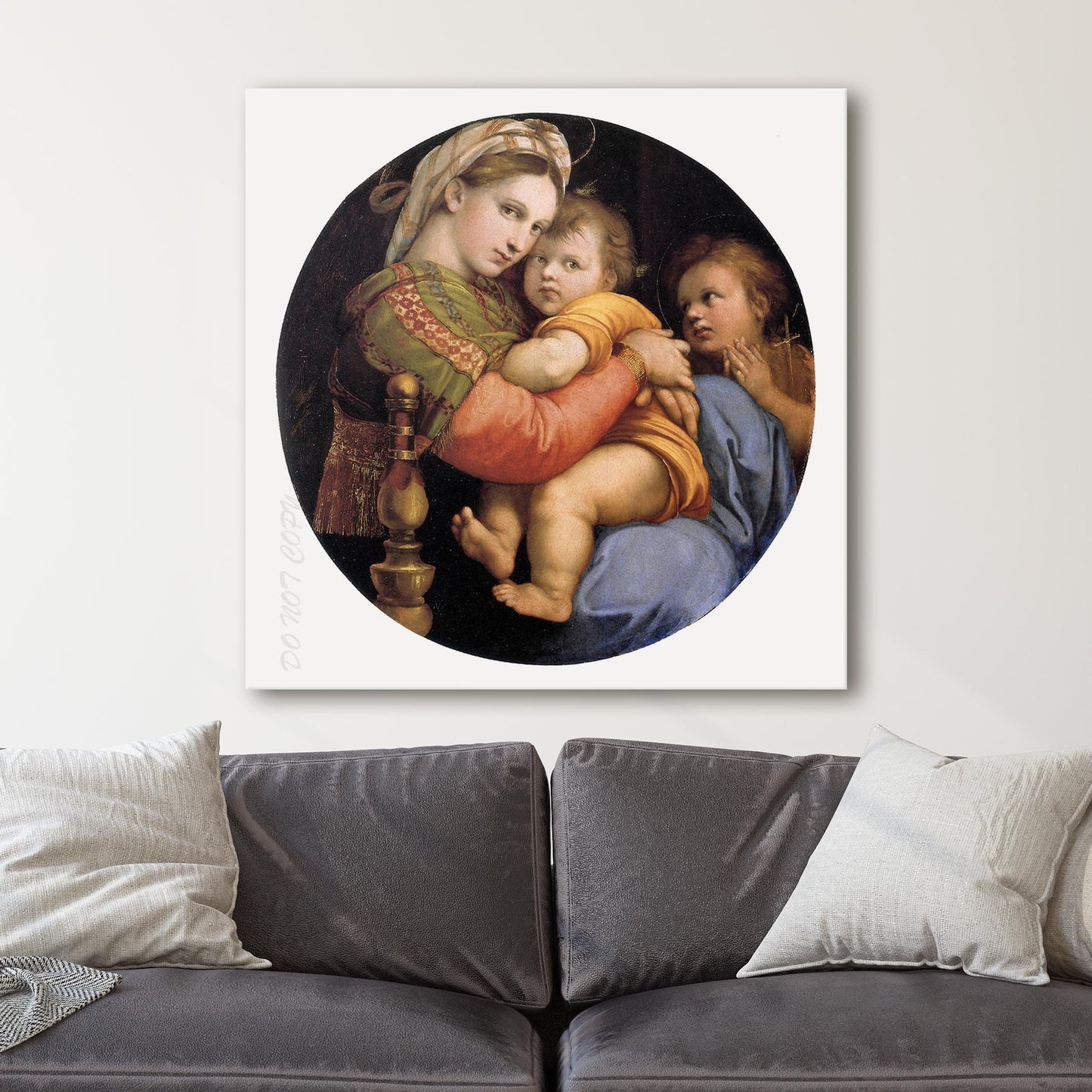 The Madonna Of The Chair by Raphael
