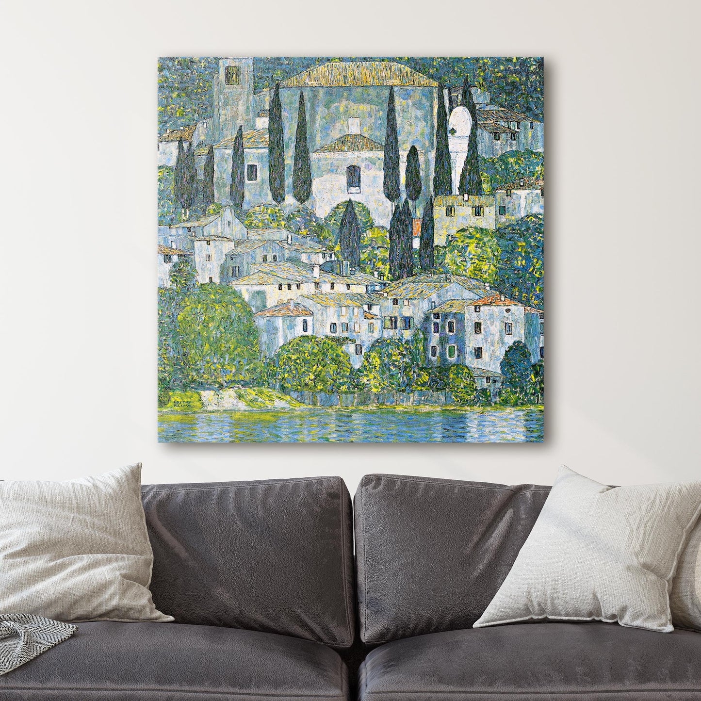 Kirche in Cassone (Church in Cassone) by Gustav Klimt