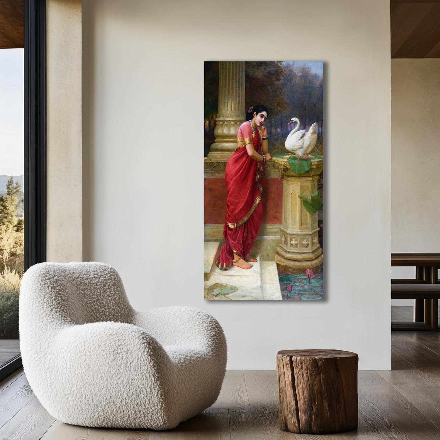 Hamsa Damayanti - Raja Ravi Varma