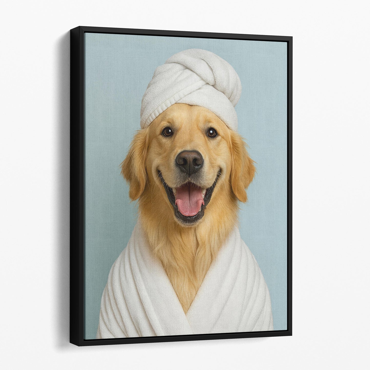 Golden Retriever Dog Bath Towel