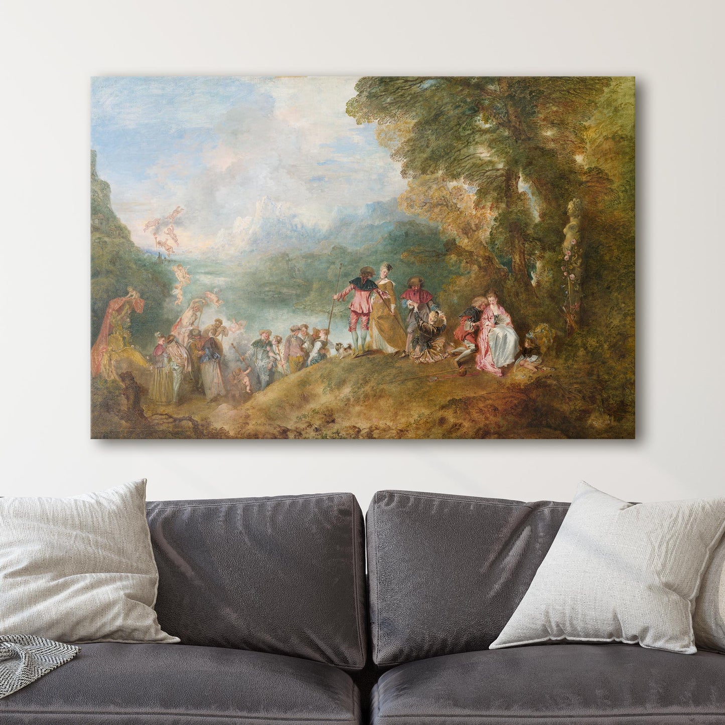Pilgrimage to Cythera - Jean-Antoine Watteau