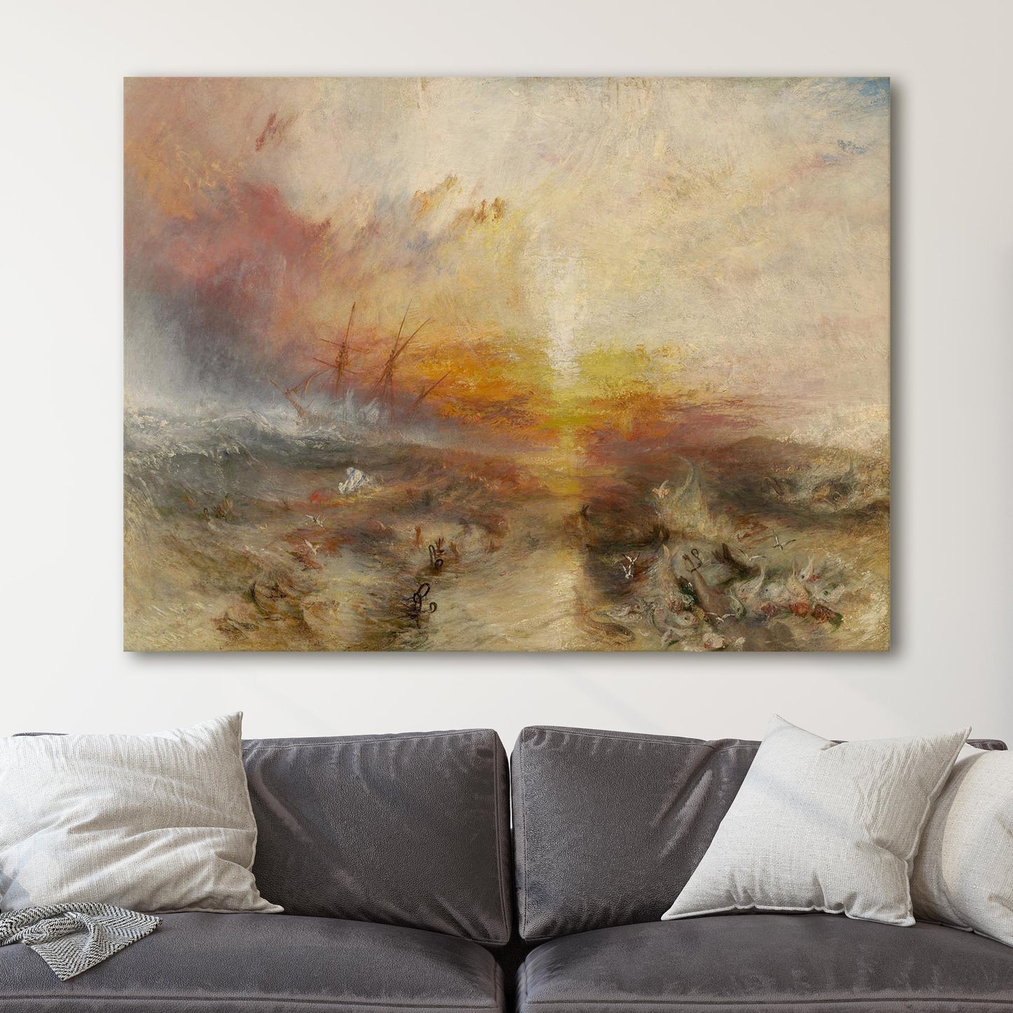 The Slave Ship 1840 by Joseph Mallord William Turner