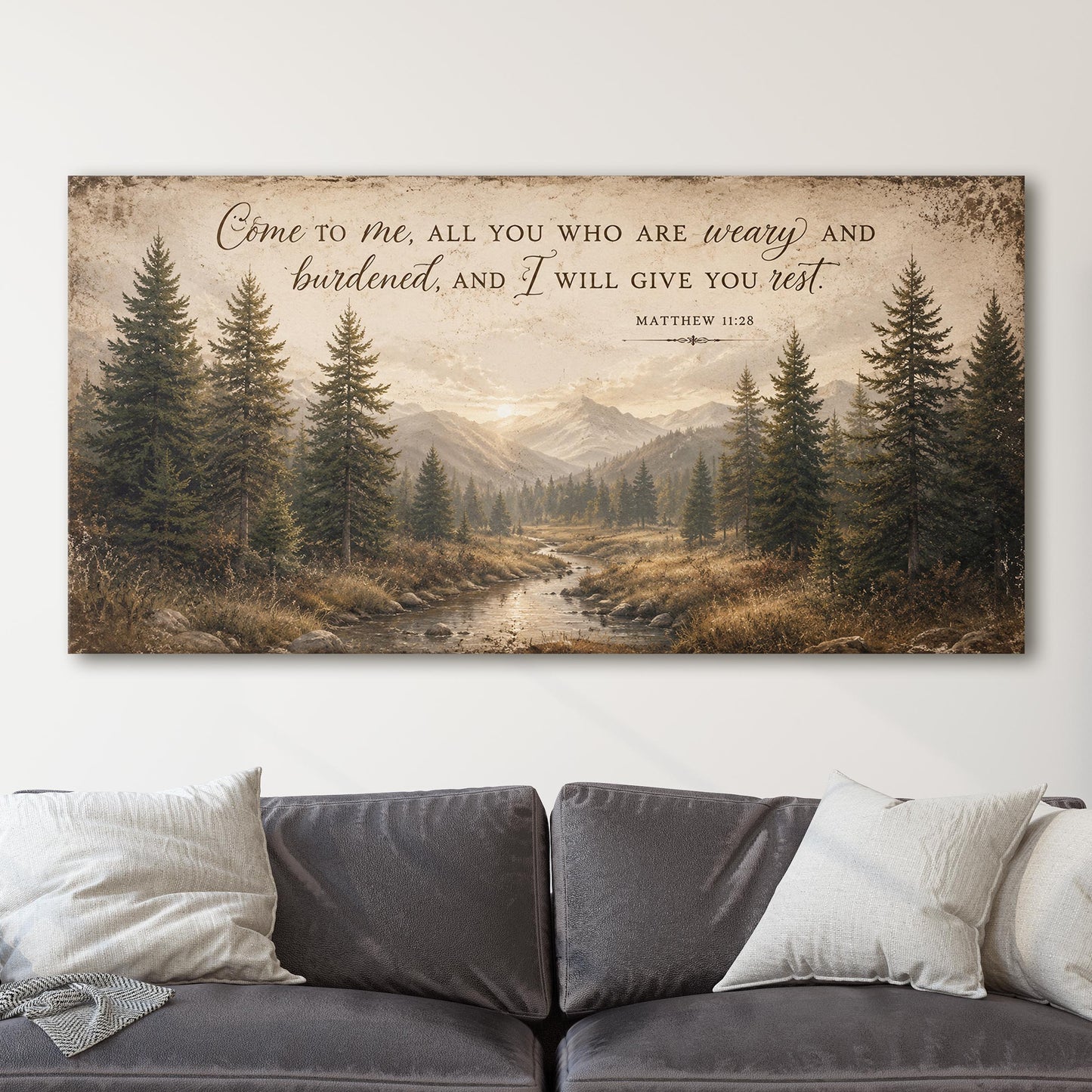 Come to me, all you who are weary - Matthew 11:28