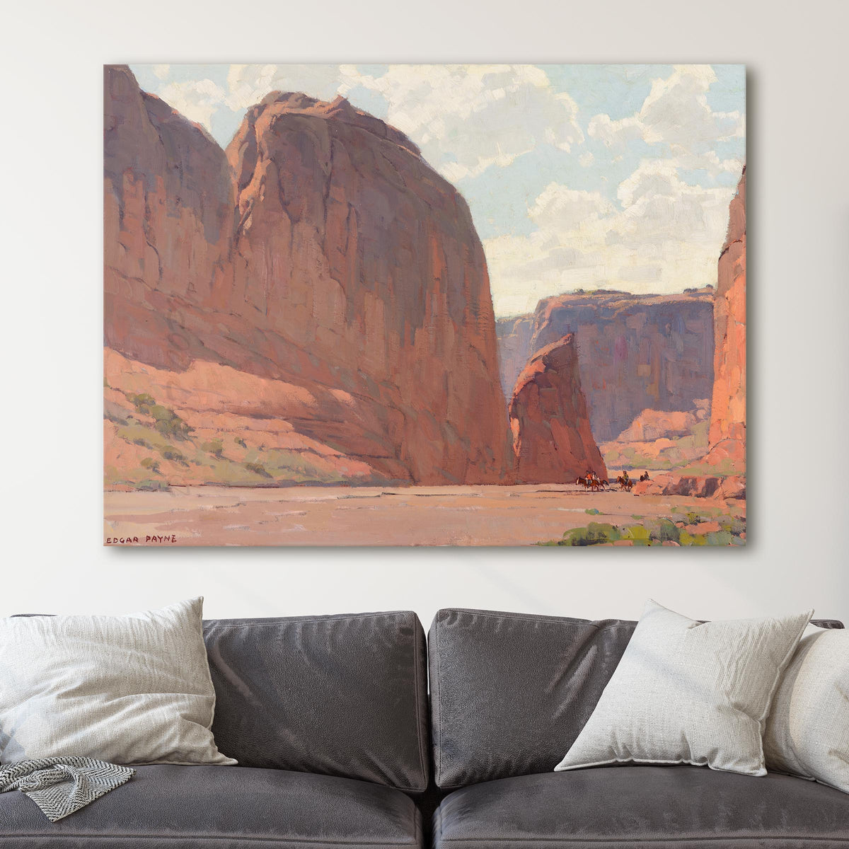 Narrows, Canyon de Chelly - Edgar Payne