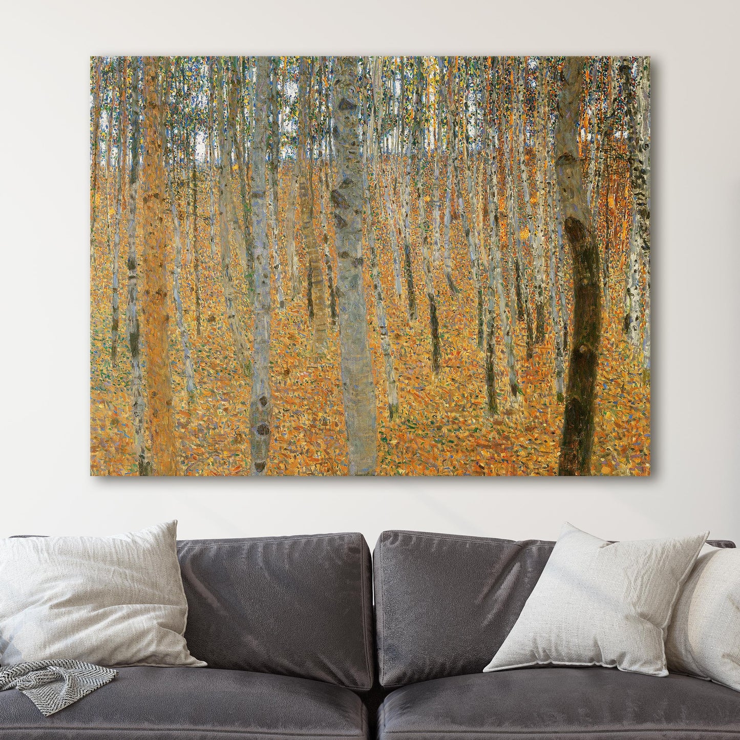 Forest of Beech Trees by Gustav Klimt