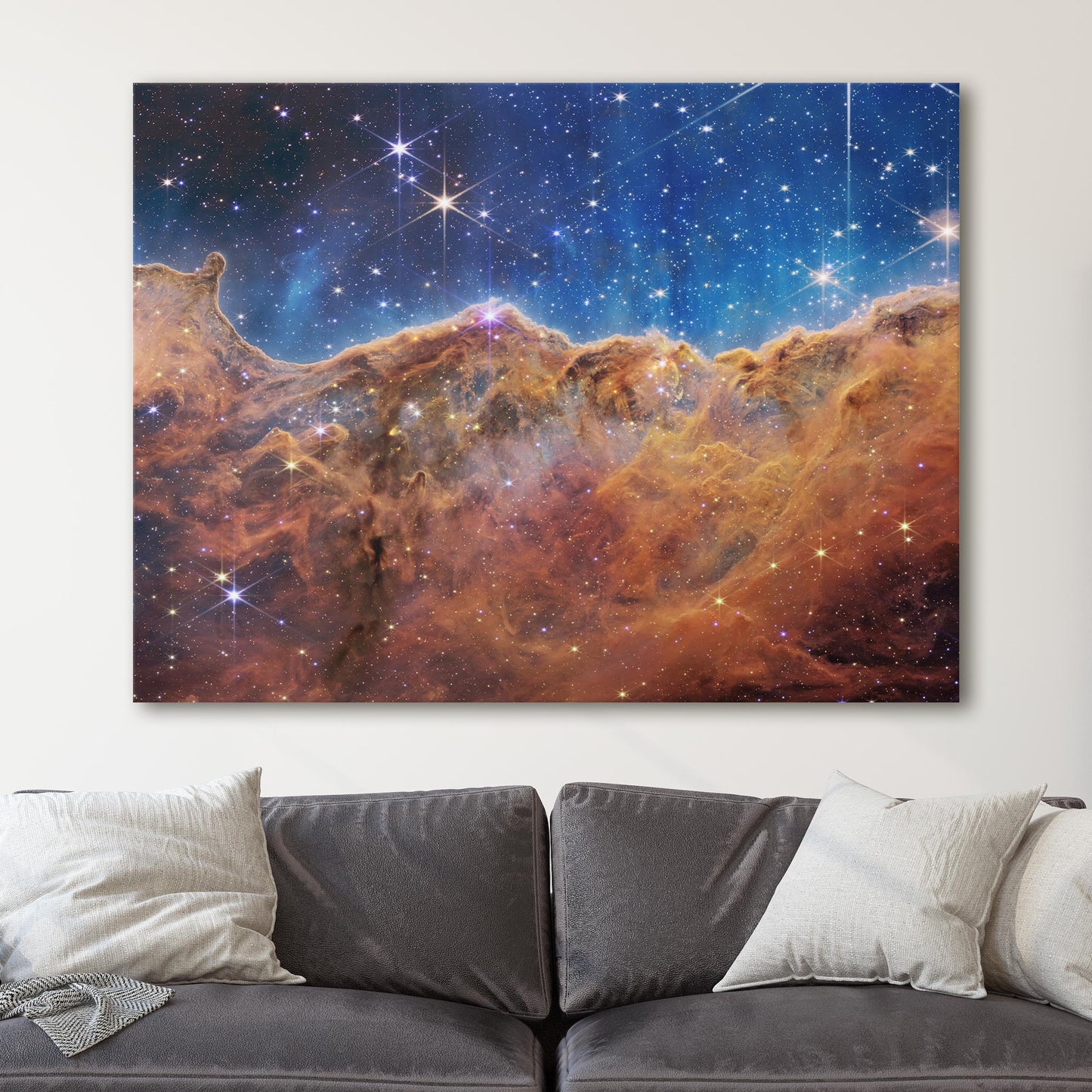 NASA Carina Nebula Cosmic Cliffs Star Birth