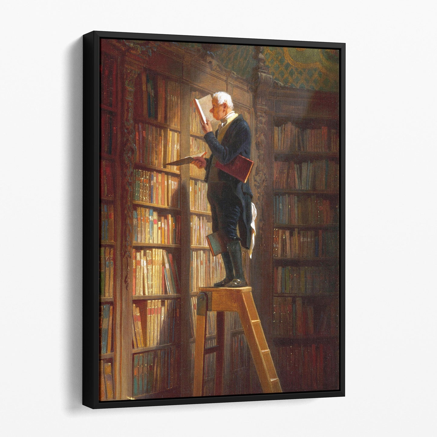 The Bookworm by Carl Spitzweg