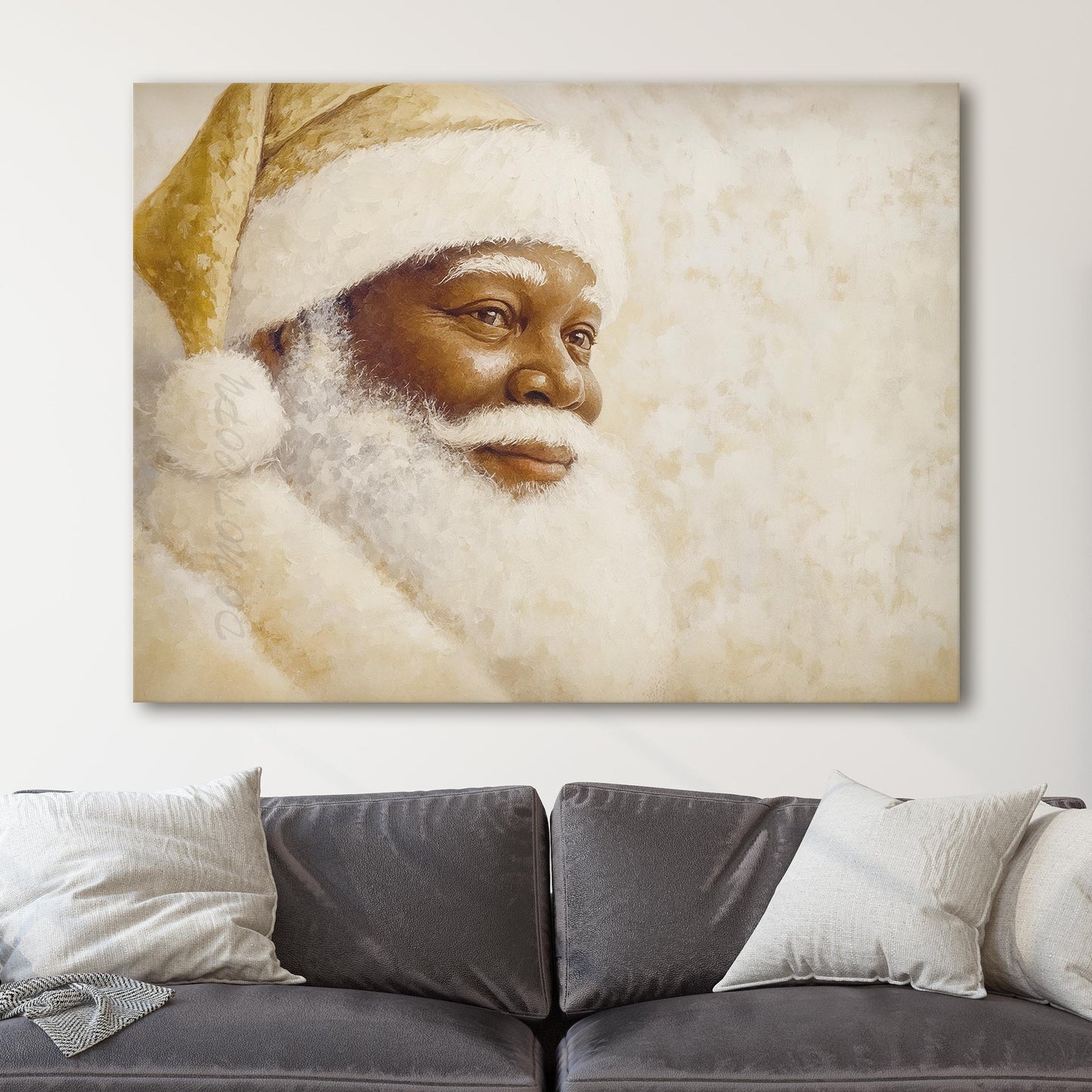 African American Santa Claus