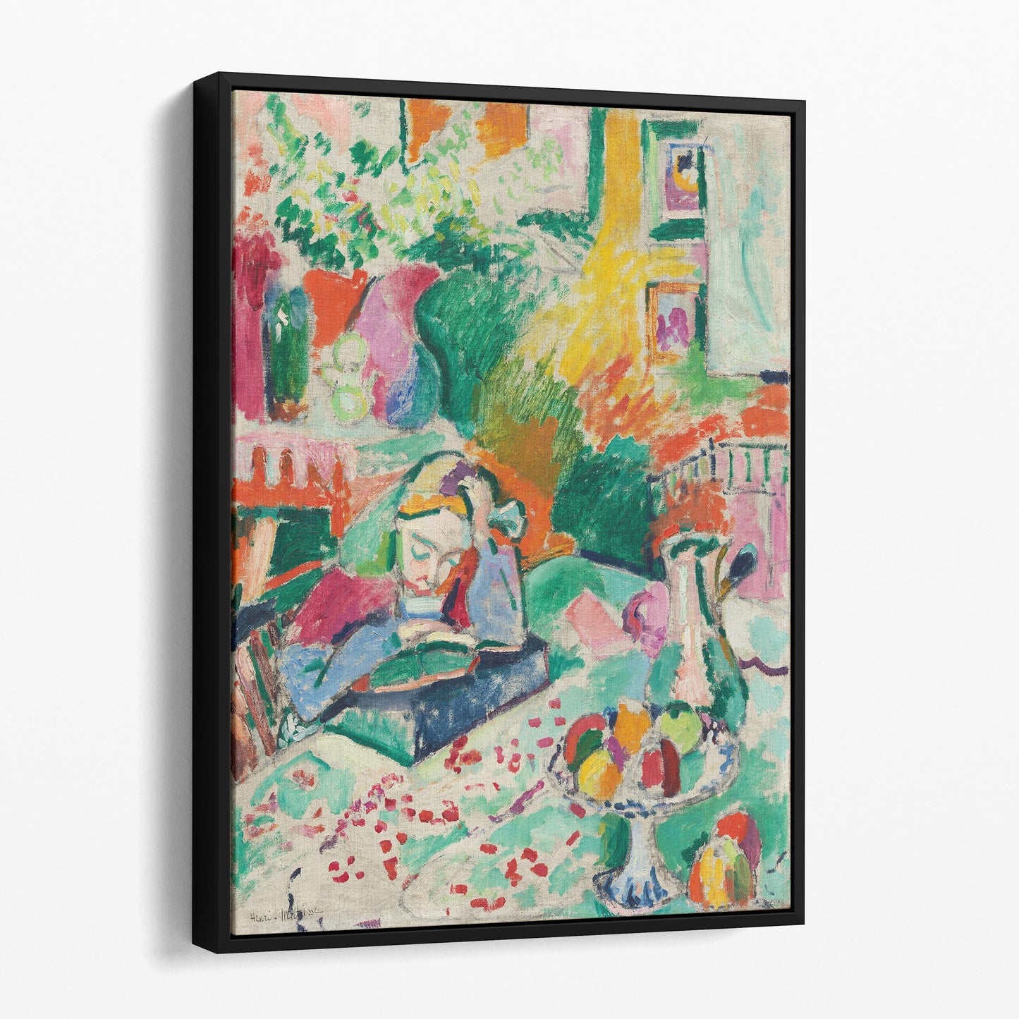 Interior with a Young Girl 1905 by Henri Matisse