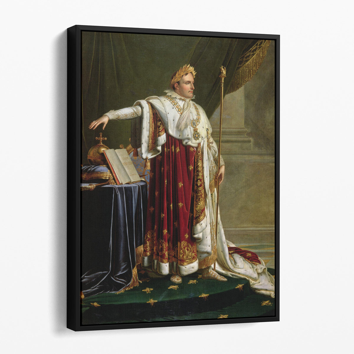 Napoleon in Coronation Robes - Anne-Louis Girodet