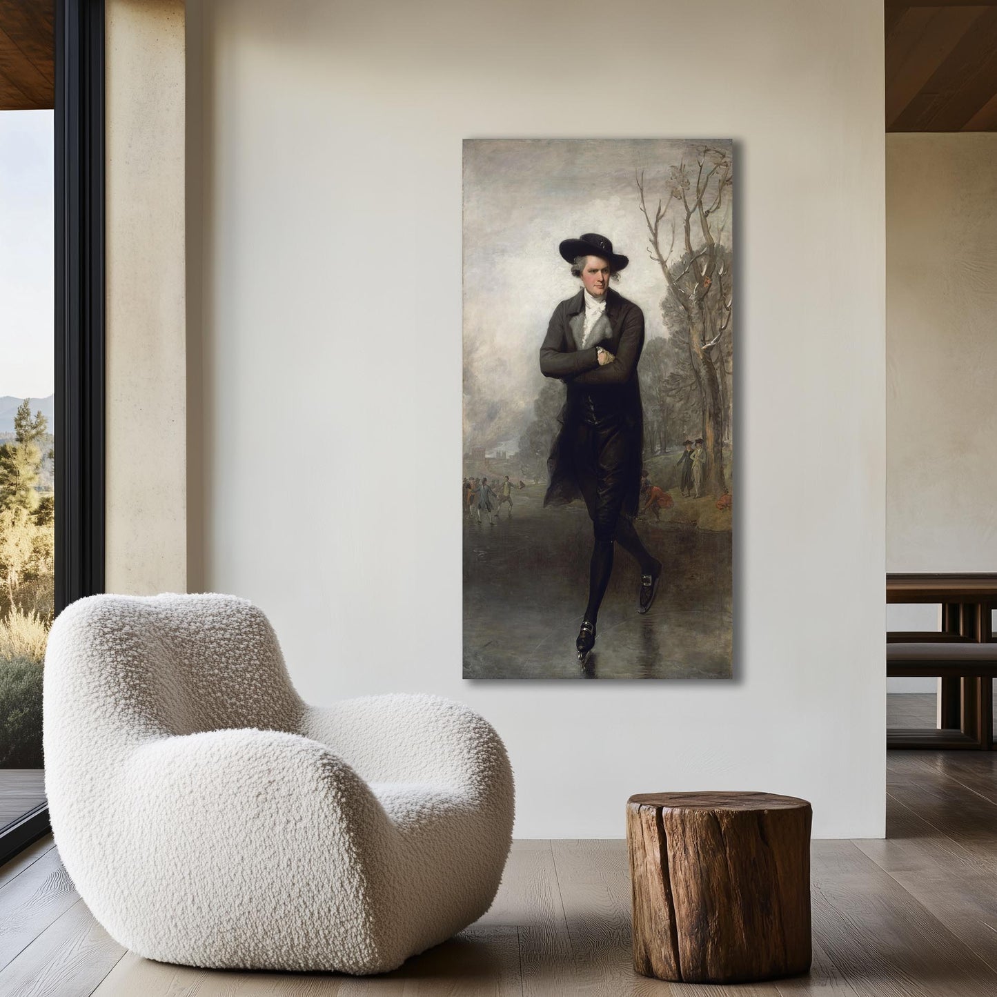 The Skater (Portrait of William Grant) by Gilbert Stuart