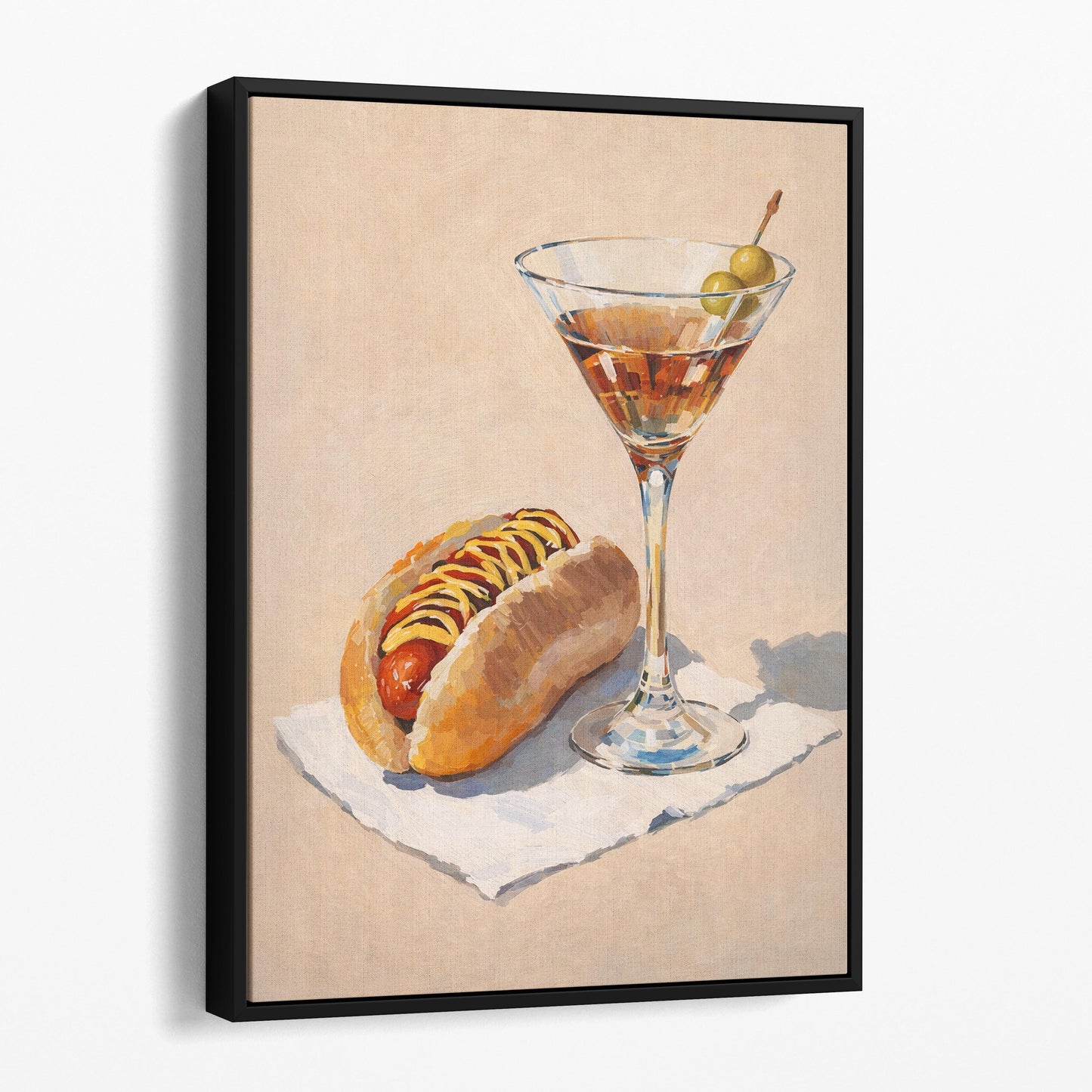 Martini & a Hot Dog