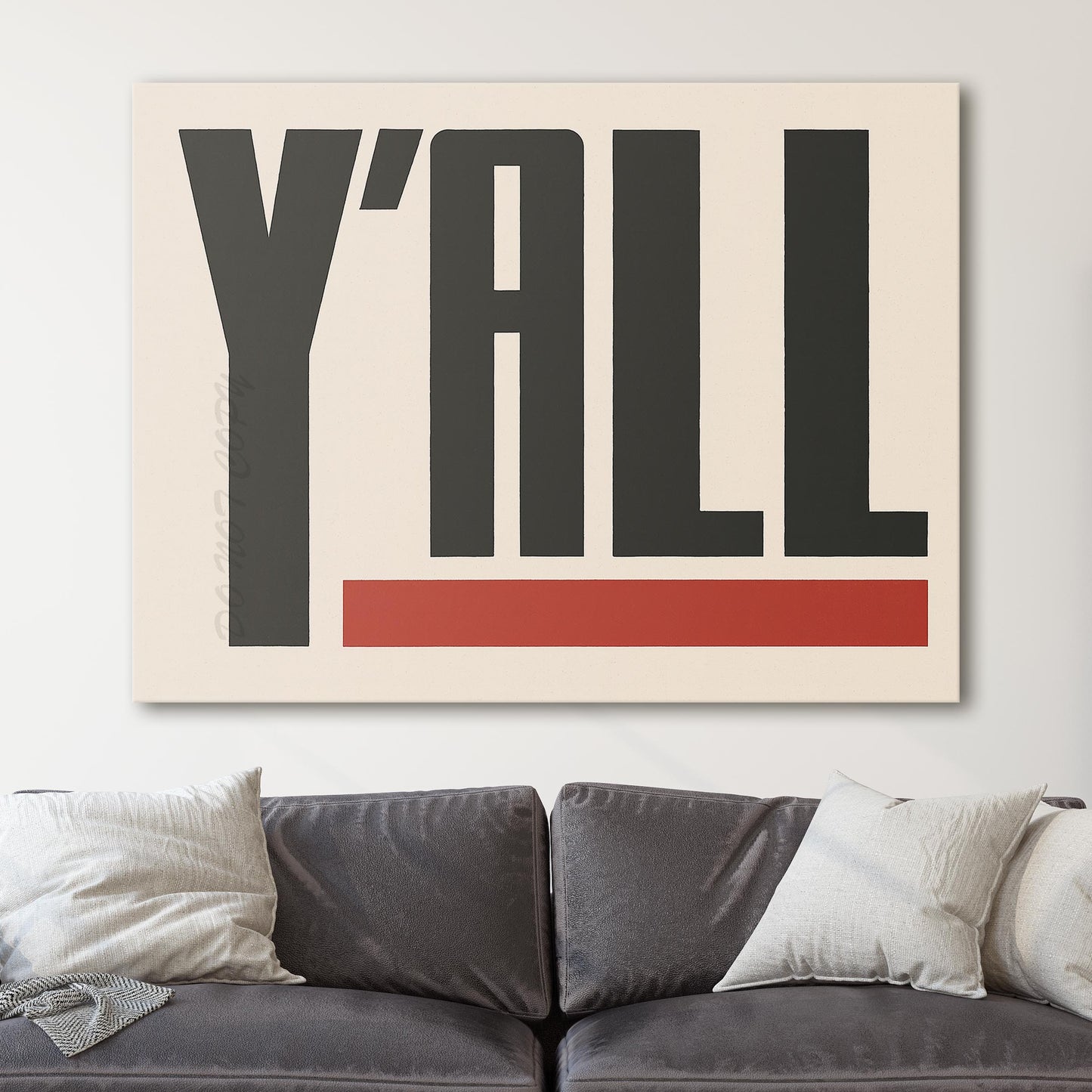 Y'all Wall Sign