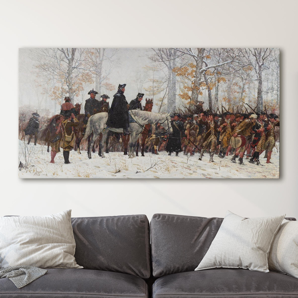 George Washington - The March To Valley Forge