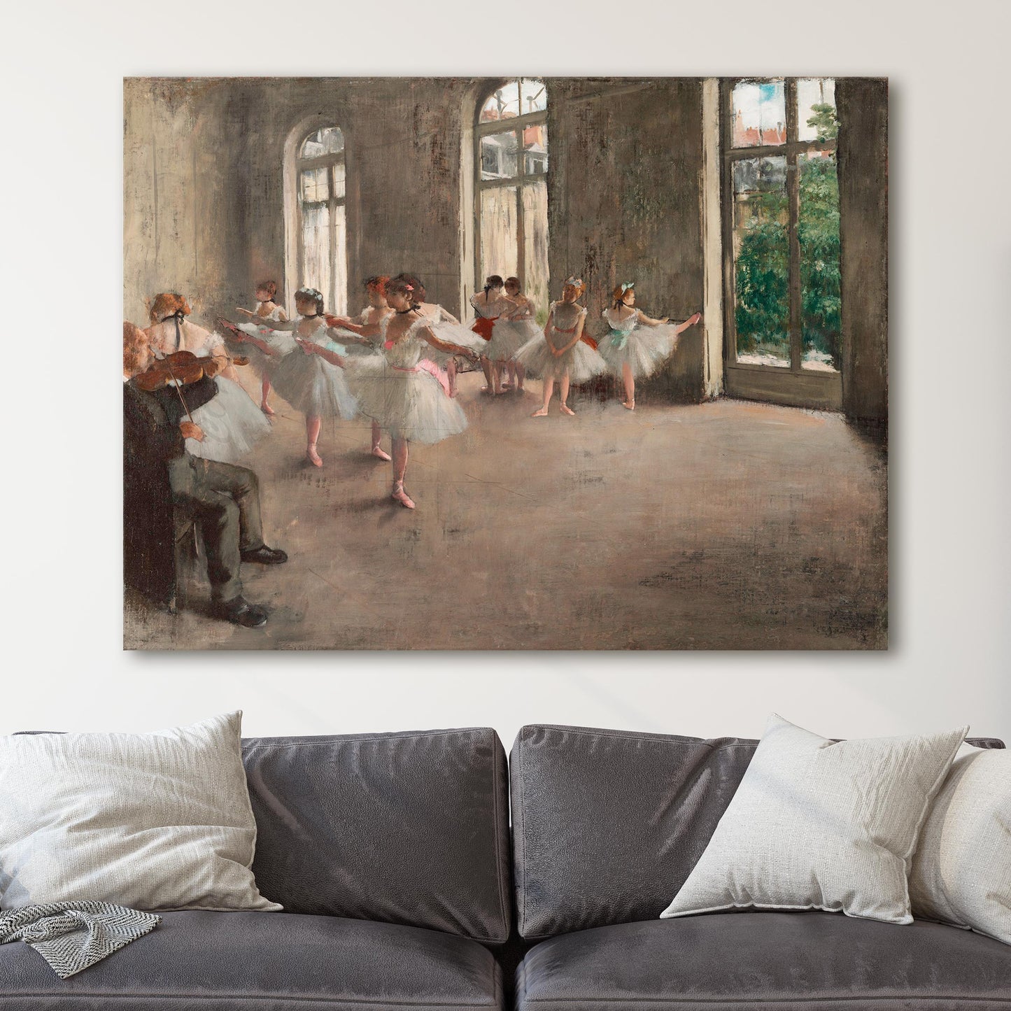 The Rehearsal by Edgar Degas