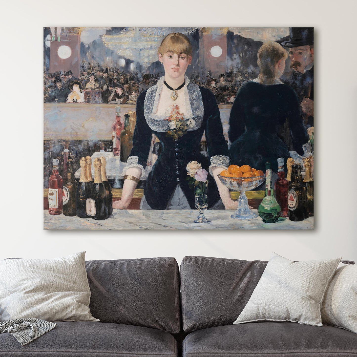 A Bar at the Folies-Bergère (1882) by Édouard Manet