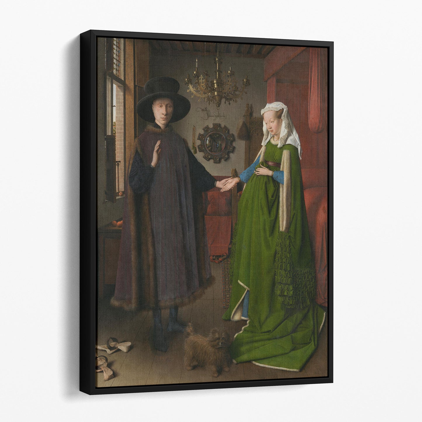 The Arnolfini Portrait, 1434 by Jan van Eyck