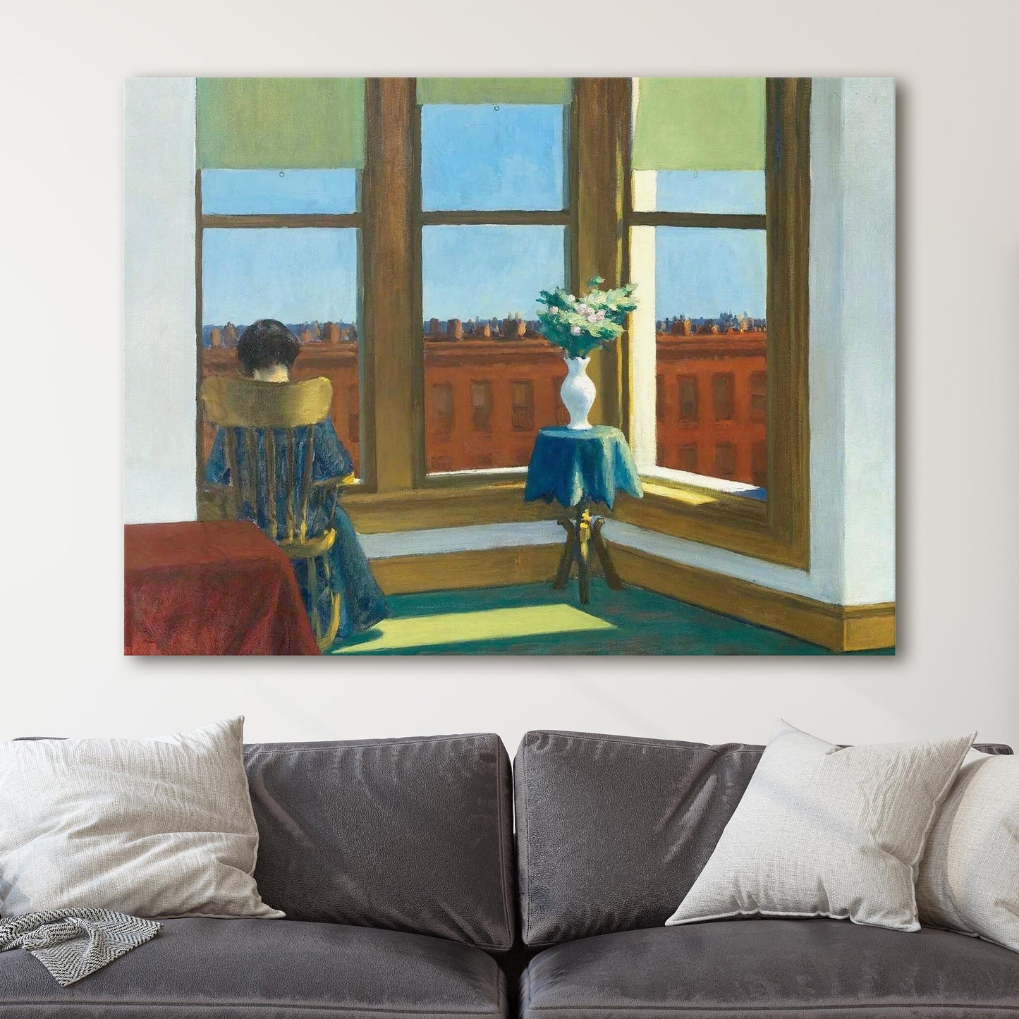 Room In Brooklyn By Edward Hopper