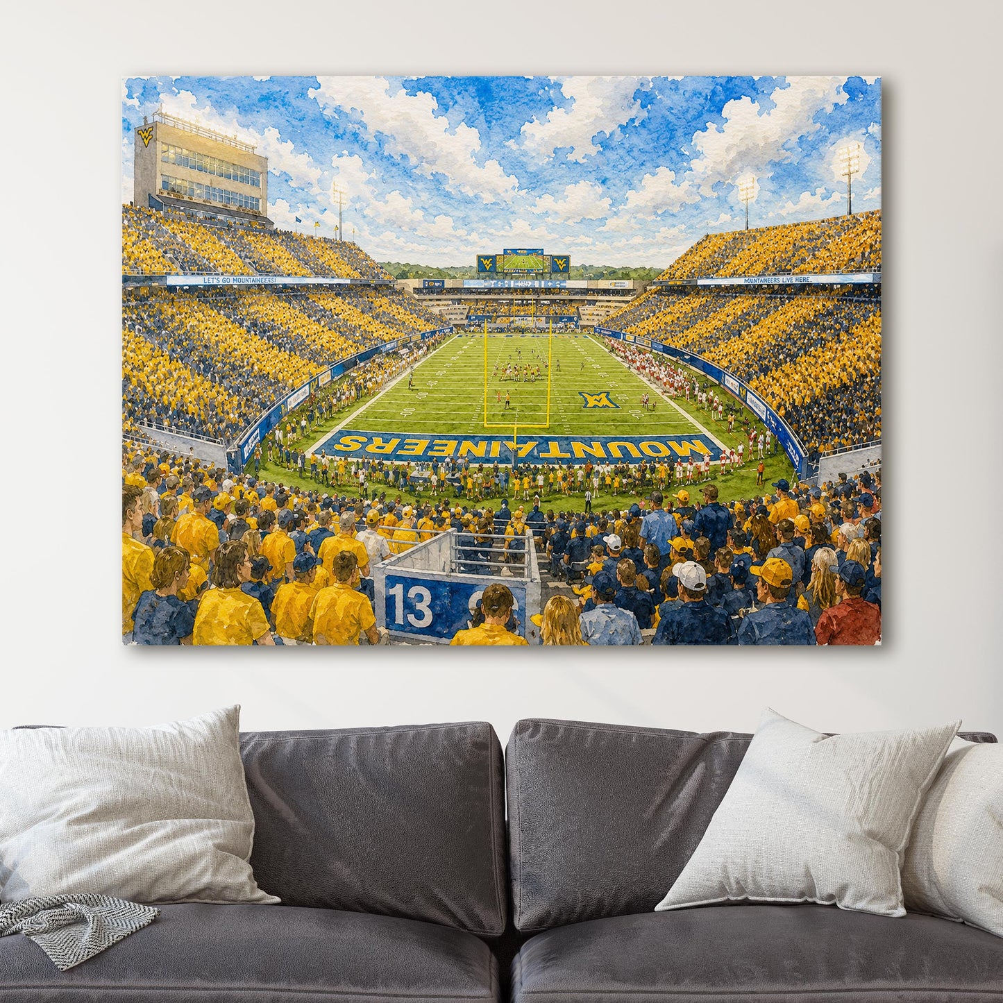 Mountaineer Field at Milan Puskar Stadium