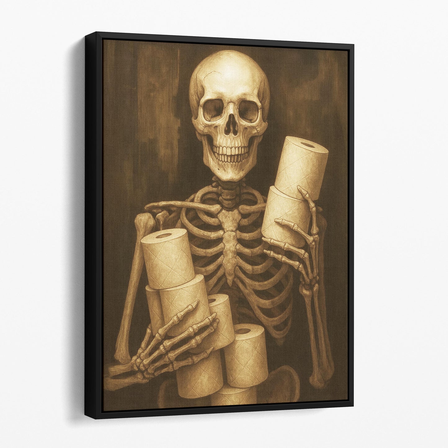Skeleton Toilet Paper